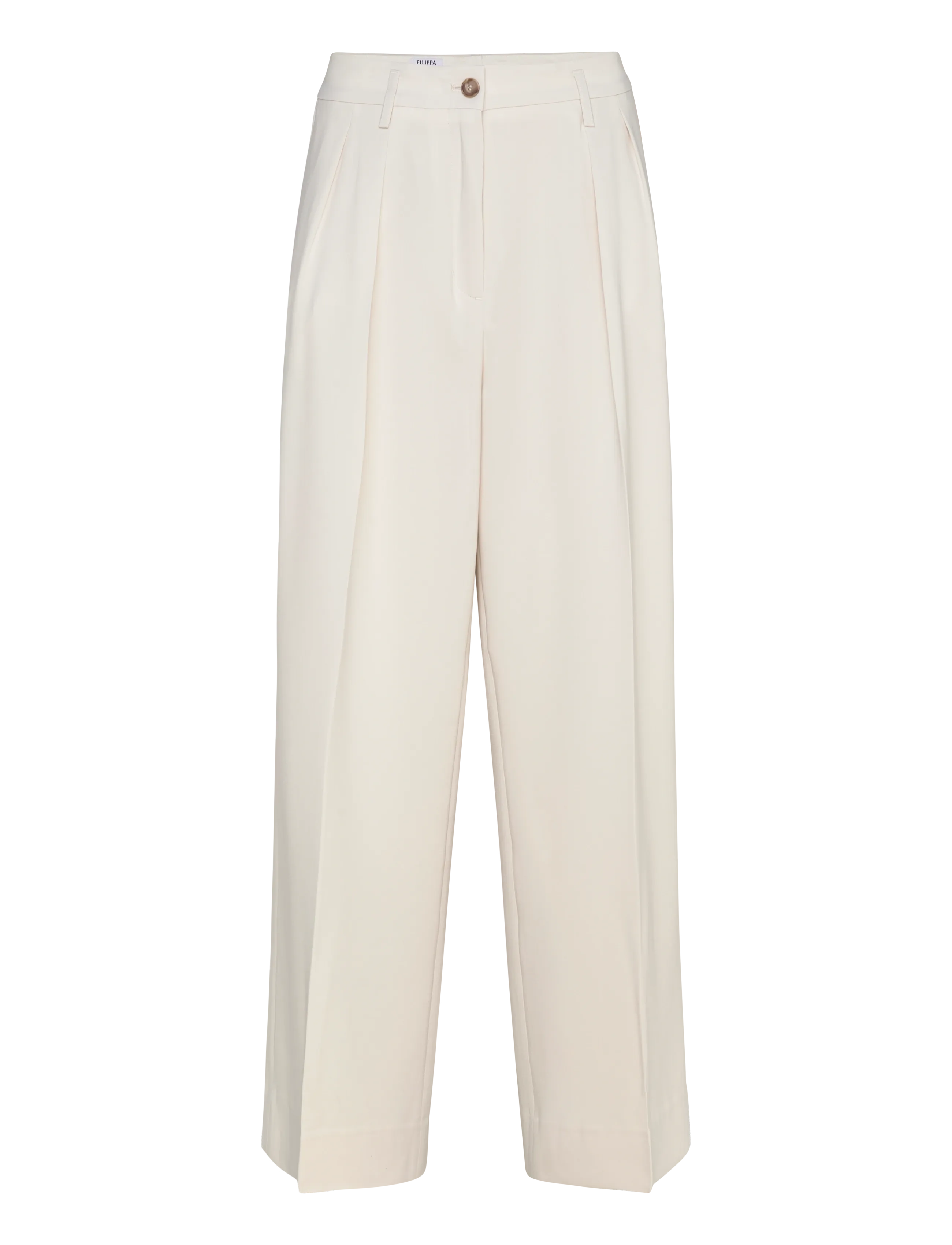 Filippa K Paloma Draped Trousers - Hosen - IVORY / cream