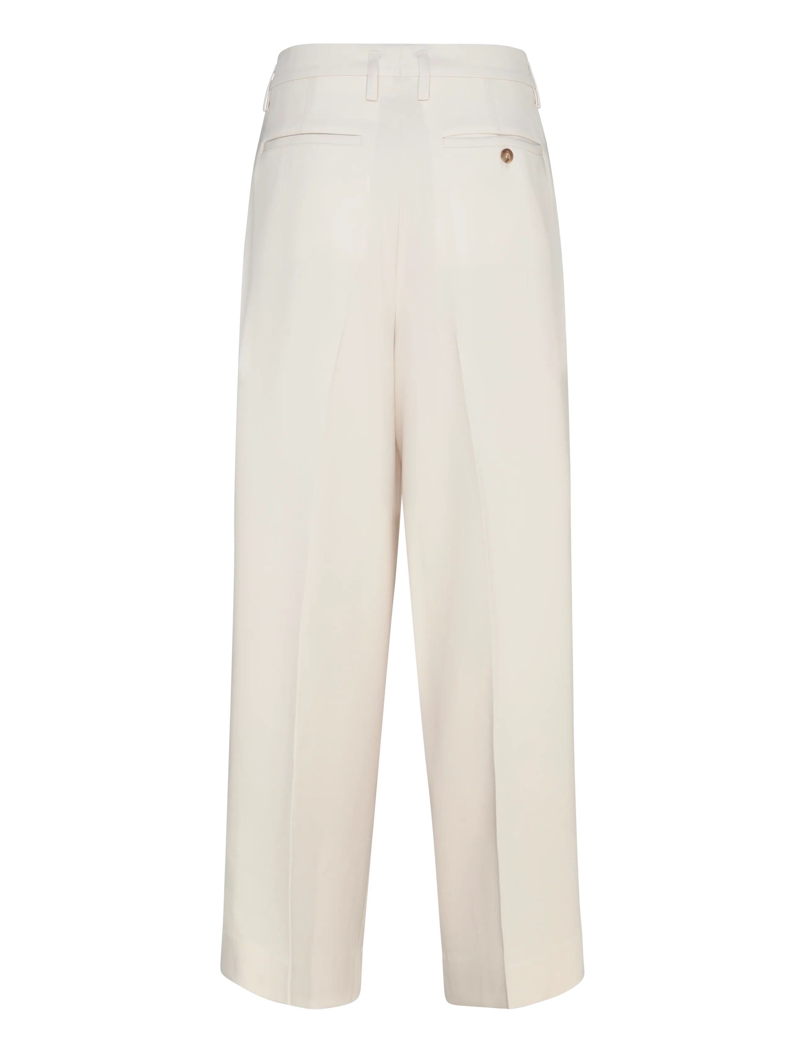 Filippa K - Paloma Draped Trousers - wide leg trousers - ivory - 1