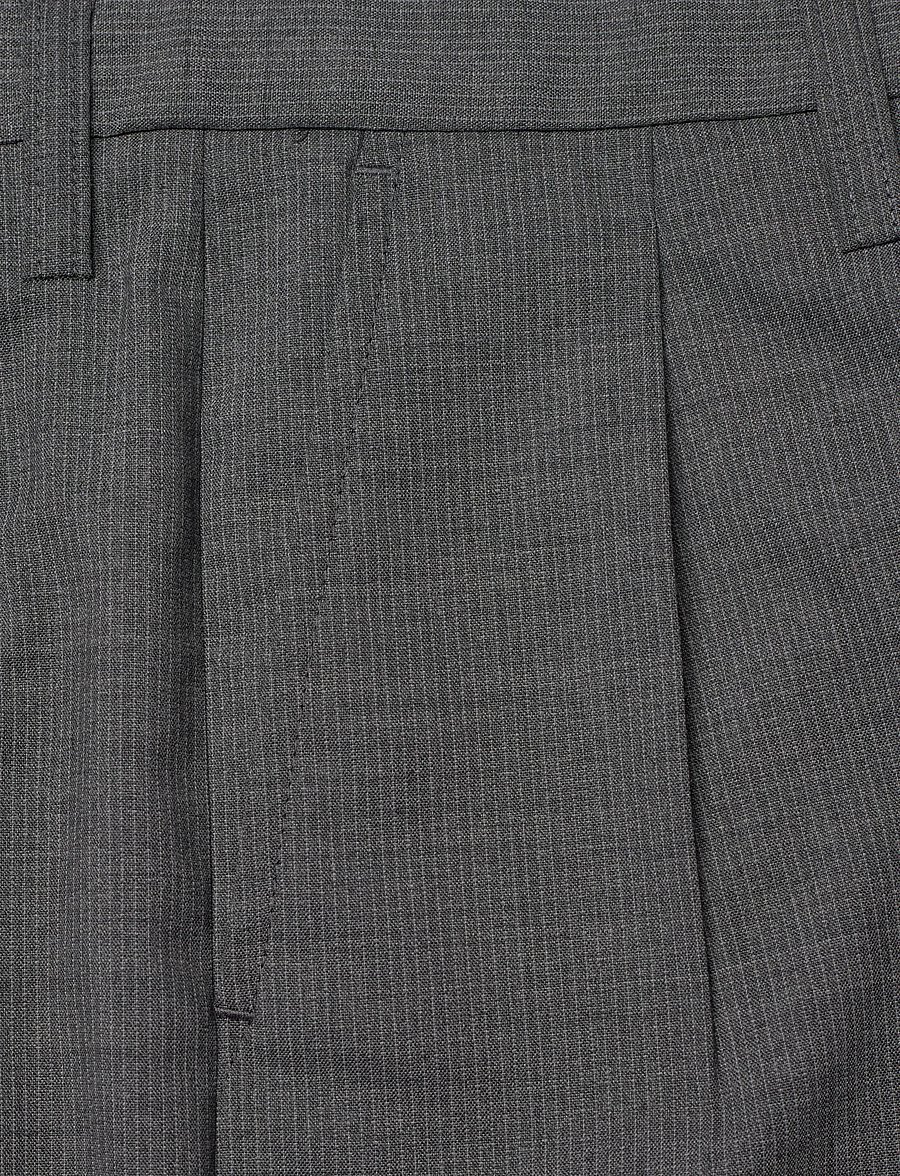 Filippa K - Paloma Pinstripe Trousers - laia säärega püksid - mid grey - 5