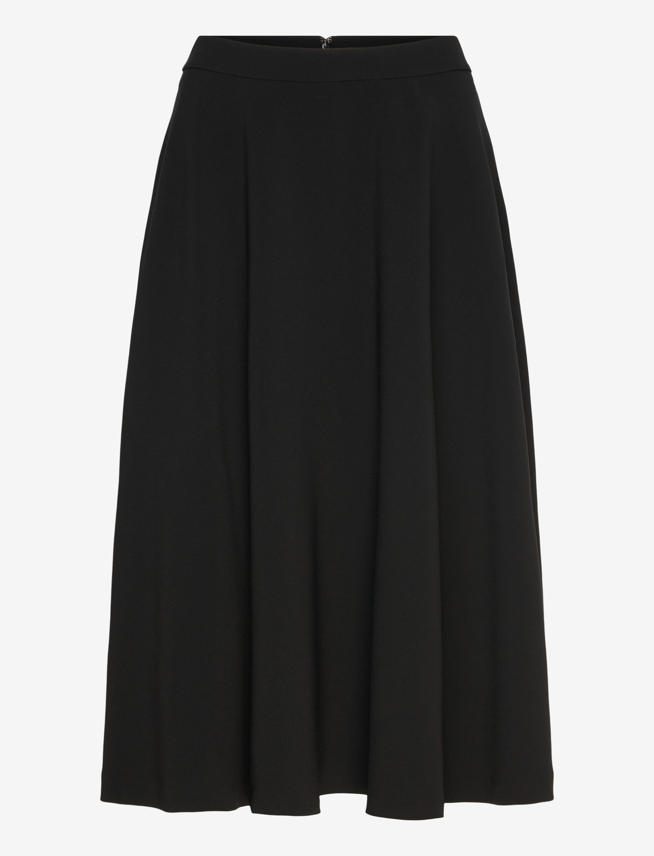 Filippa K - Flared Skirt - midi kjolar - black - 0