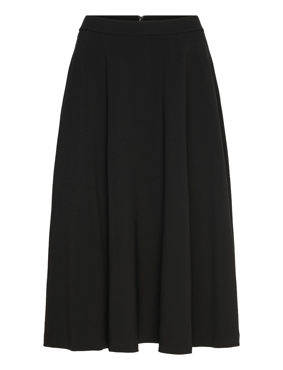 Filippa K - Flared Skirt - spódnice do kolan i midi - black - 1