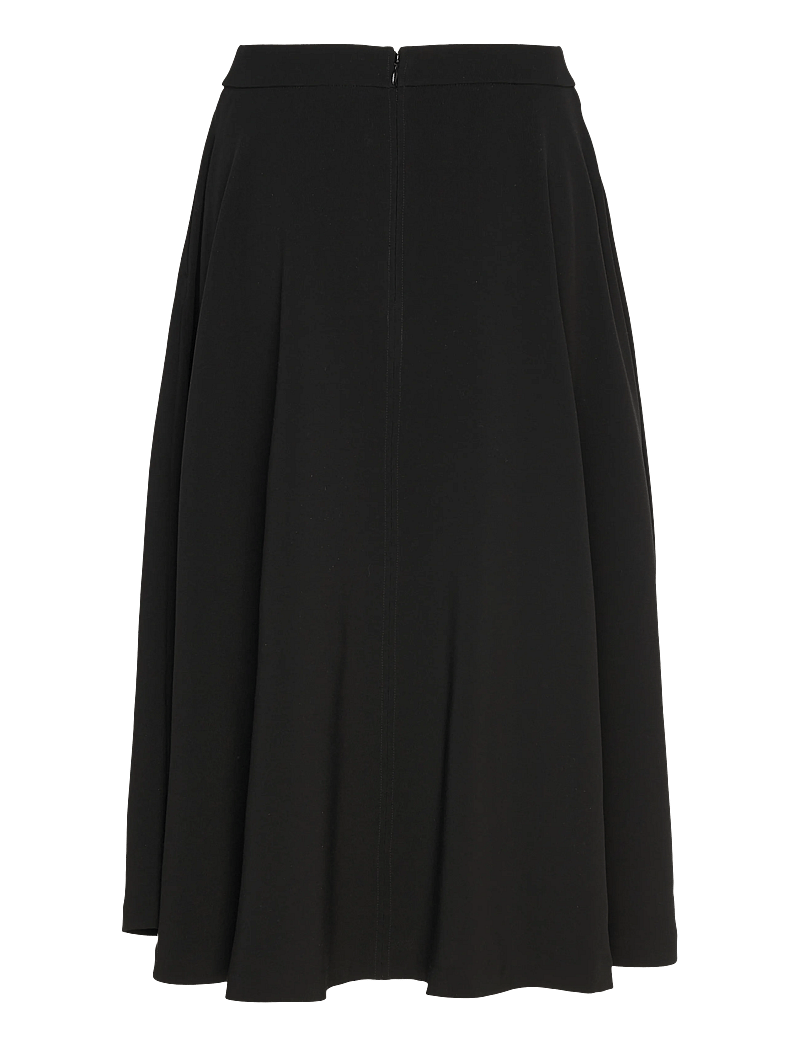 Filippa K - Flared Skirt - midi-röcke - black - 1