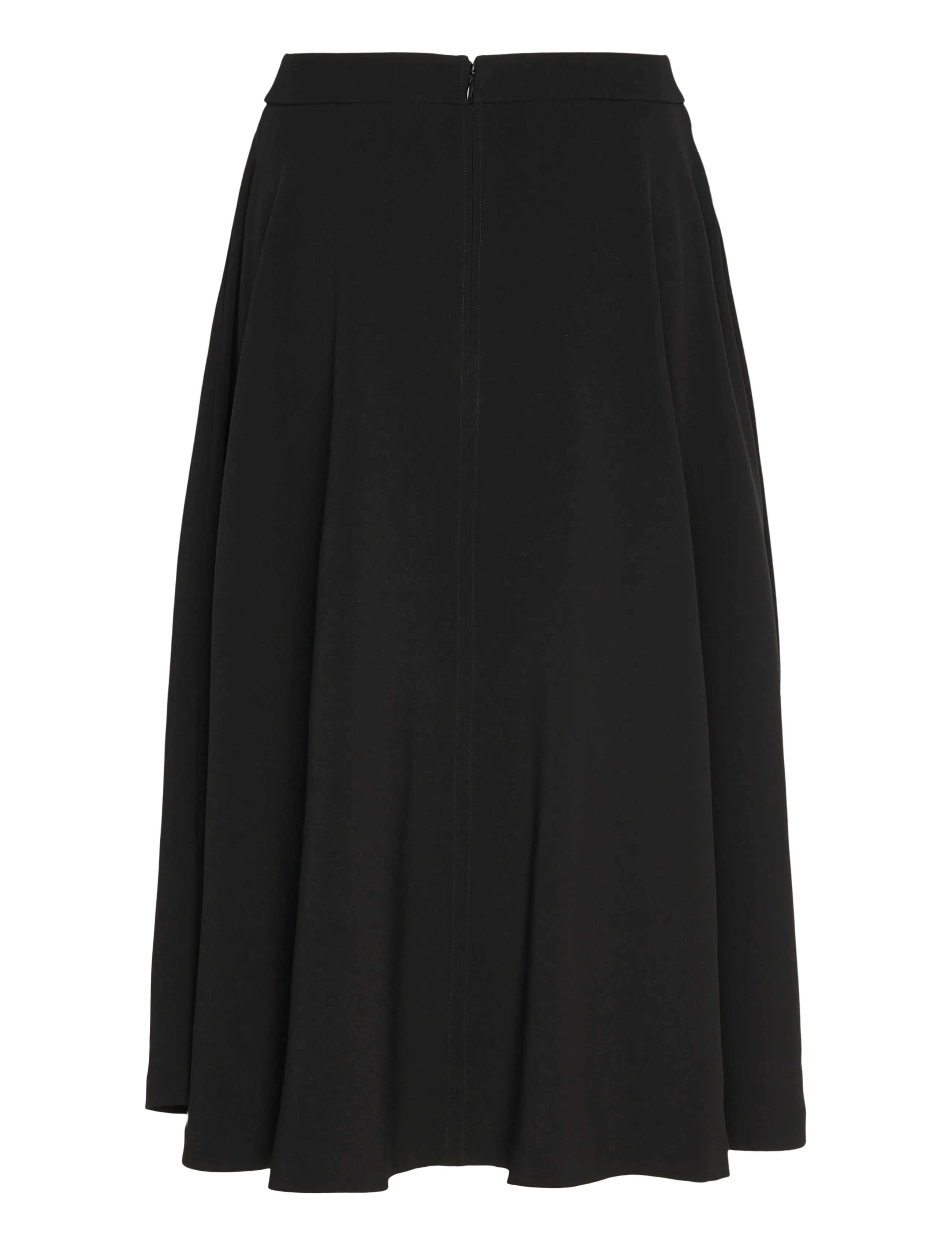 Filippa K - Flared Skirt - midinederdele - black - 2
