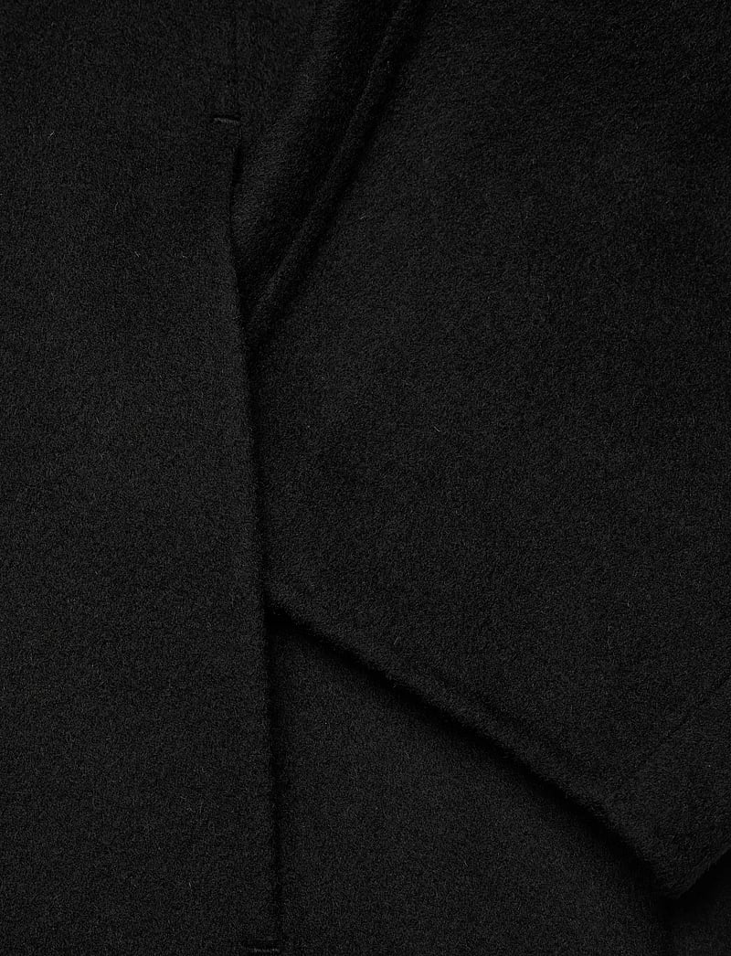 Filippa K - Camilla Doublé Coat - ullkappor - black - 5