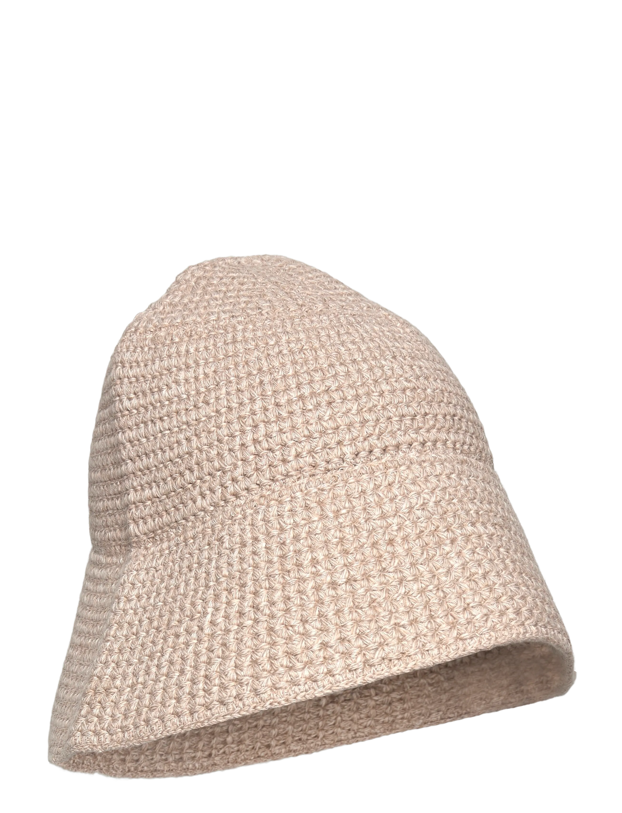 FILIPPA K Crochet Hat Beige - One Size - Damen