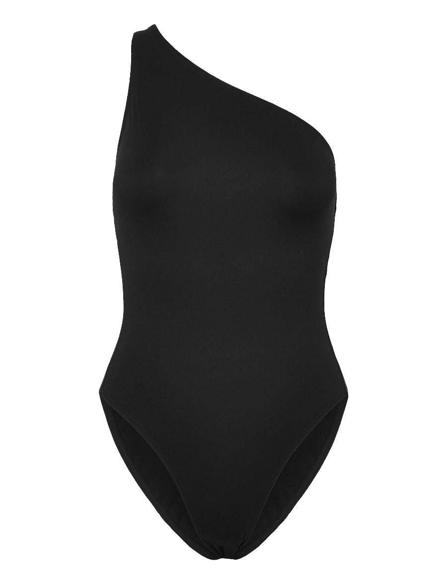 Filippa K - Asymmetric Swimsuit - mados tendencijos - black - 0