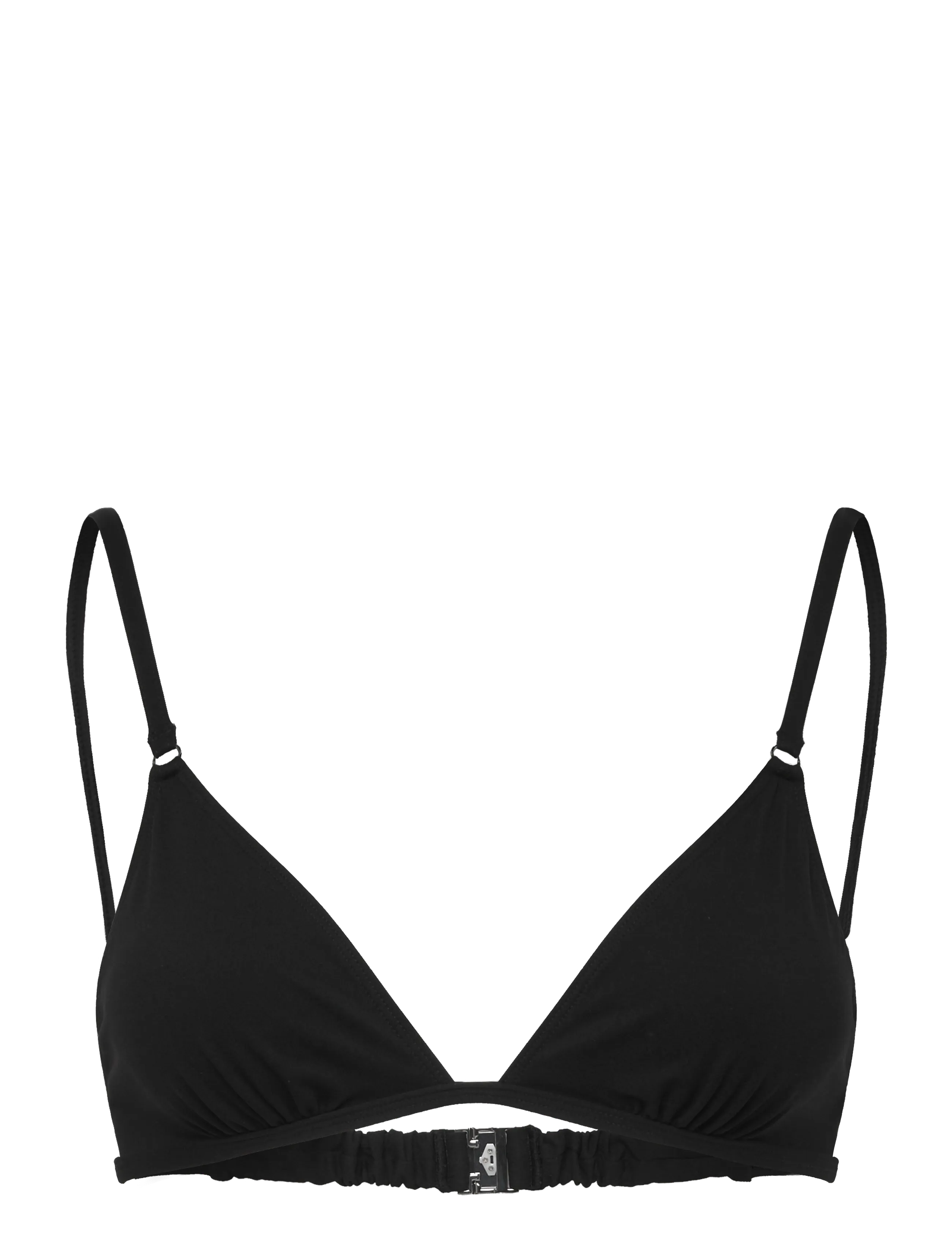 Filippa K Gathered Back Bikini Top - Kleidung - BLACK / black