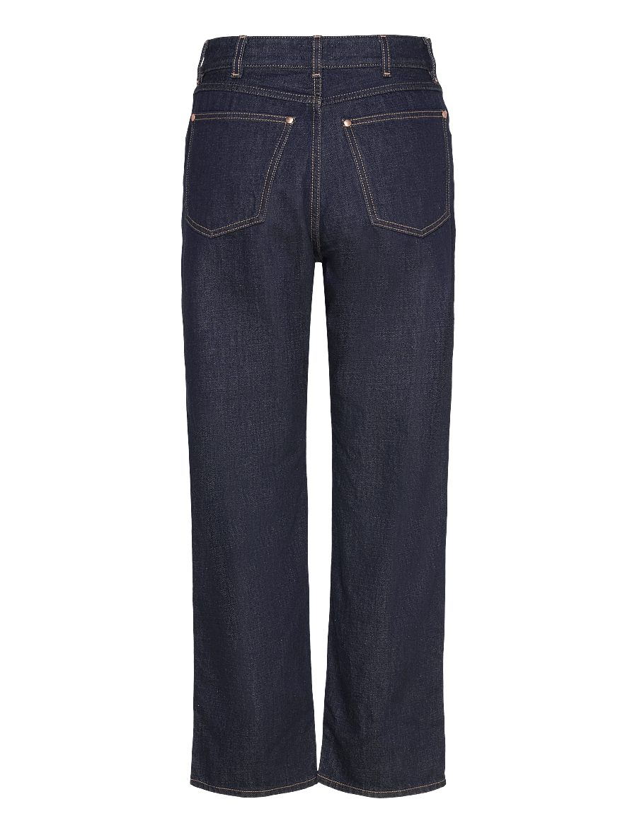 Filippa K - Relaxed High Waisted Jeans - raka jeans - rinsed blue wash - 2