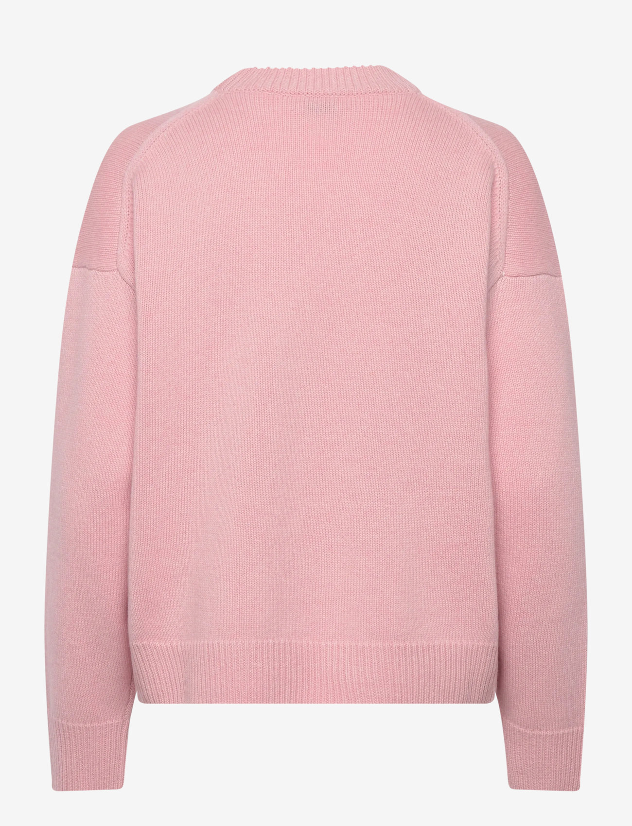 Filippa K - Wool Cashmere Crewneck Sweater - sweaters - light pink - 1