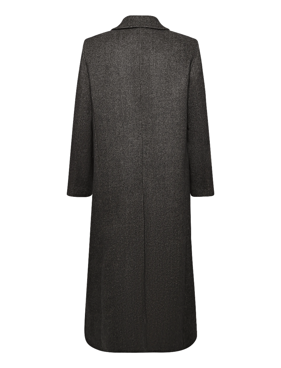 Filippa K - Damian Twill Coat - villased mantlid - driftwood - 1