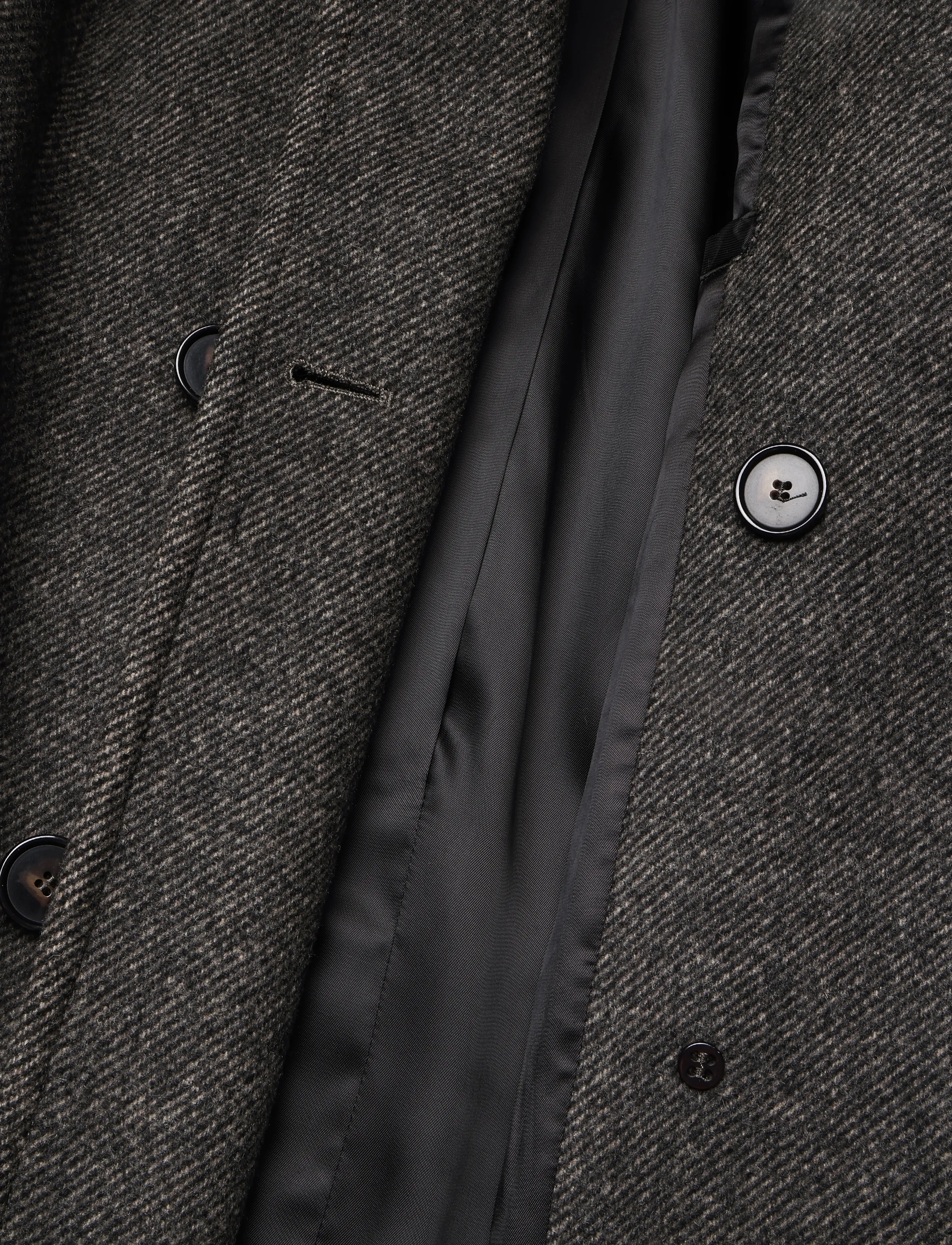 Filippa K - Damian Twill Coat - villased mantlid - driftwood - 4