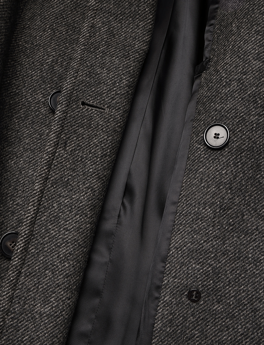 Filippa K - Damian Twill Coat - villased mantlid - driftwood - 4