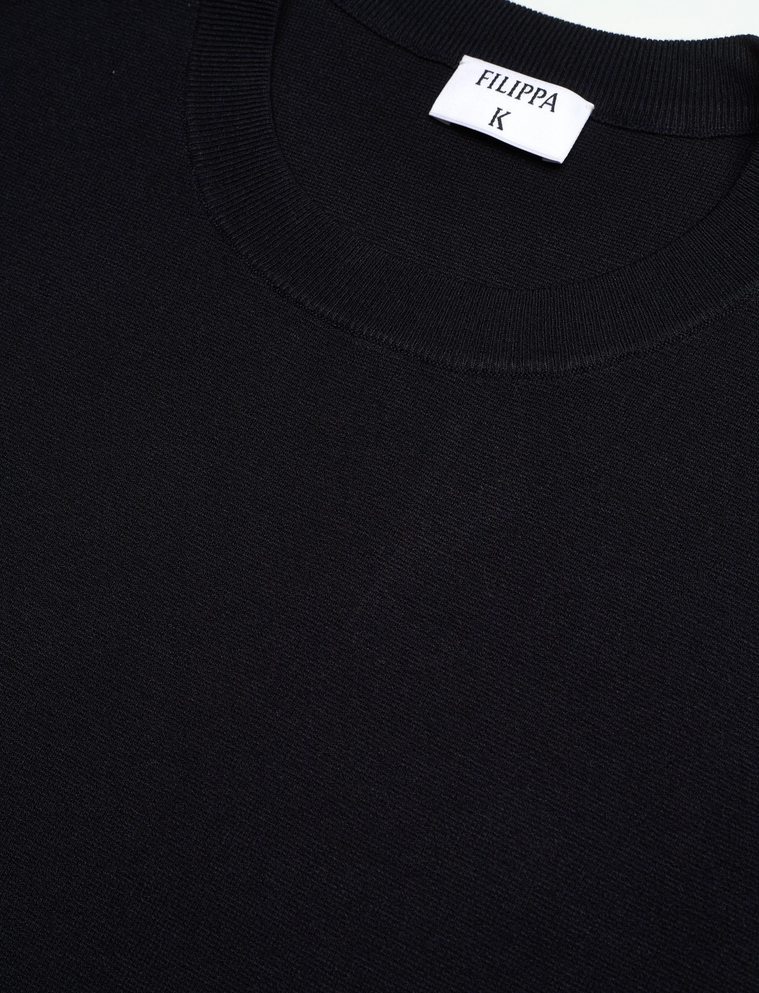 Filippa K - Milano Knit T-Shirt - lühikeste varrukatega t-särgid - navy - 5