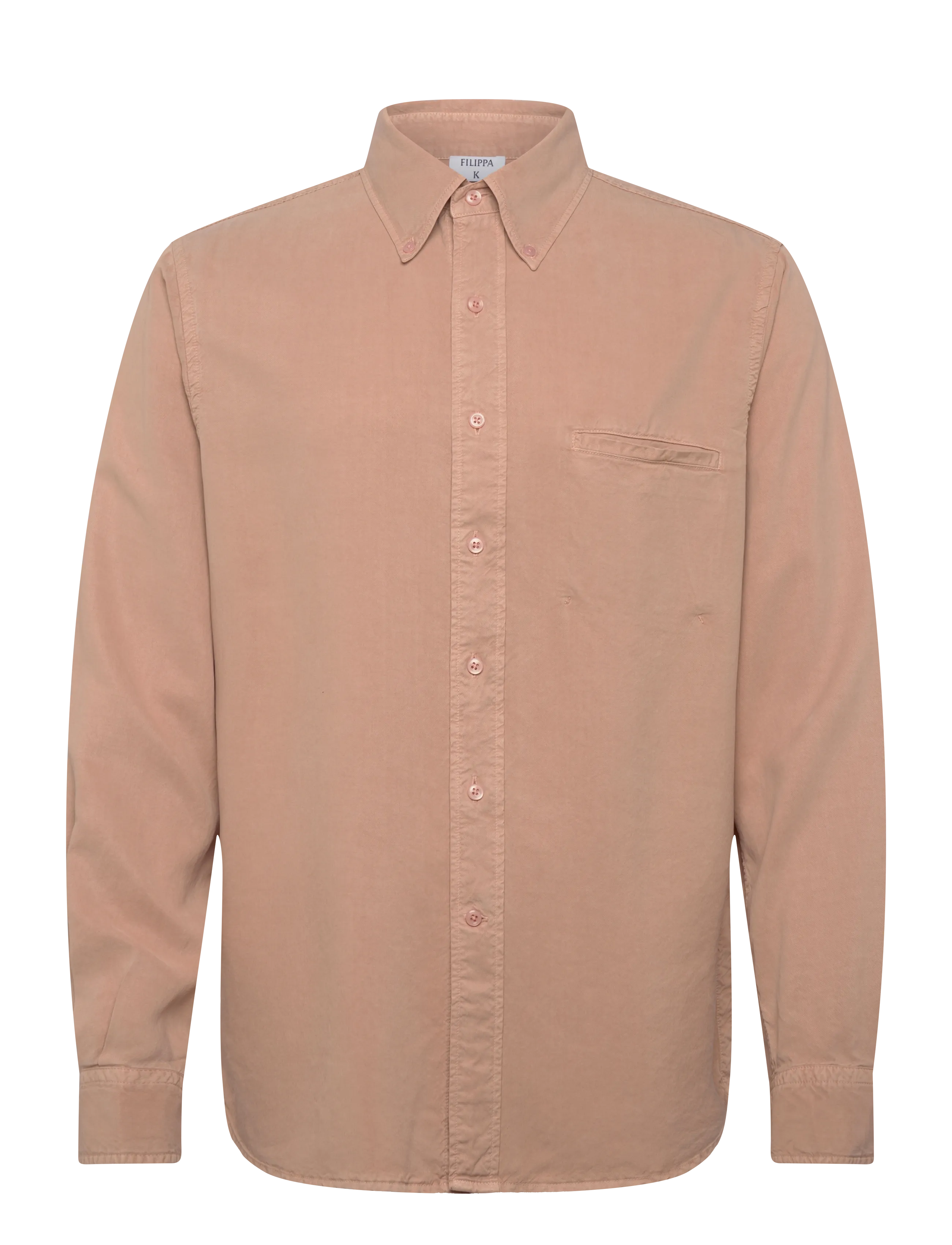 Filippa K Zack Shirt - Casual skjorter - CASHMERE BEIGE / pink/rose