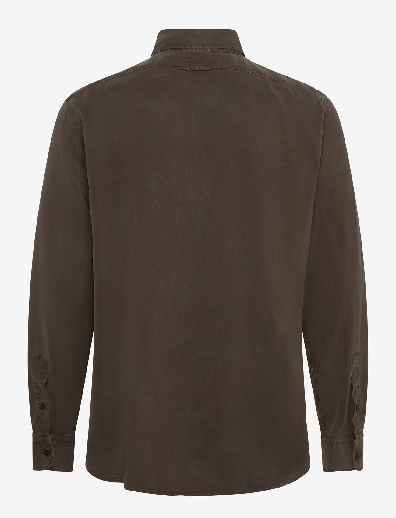 Filippa K - Zack Shirt - basic shirts - dark chocolate - 1