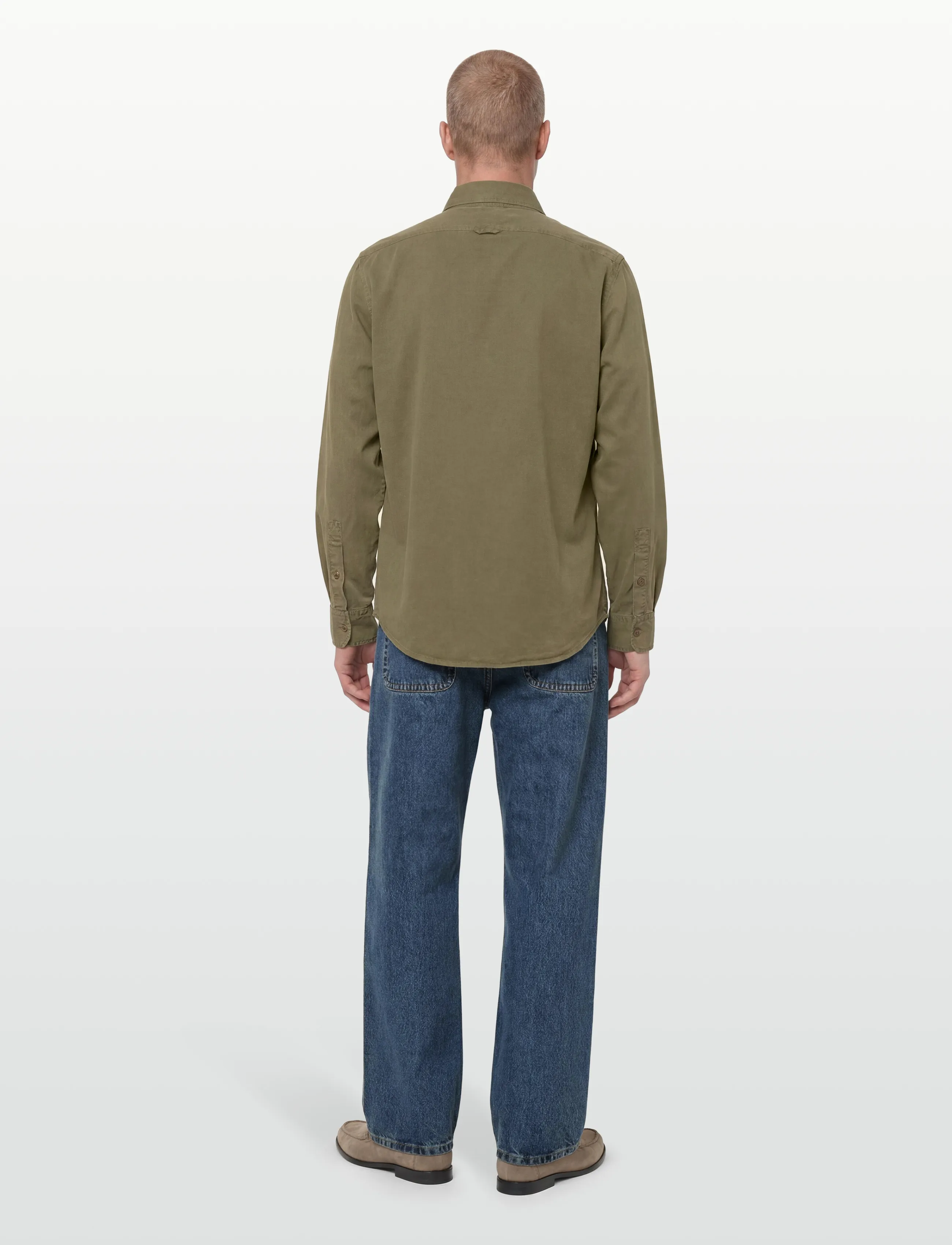 Filippa K - Zack Shirt - basic skjortor - laurel green - 4
