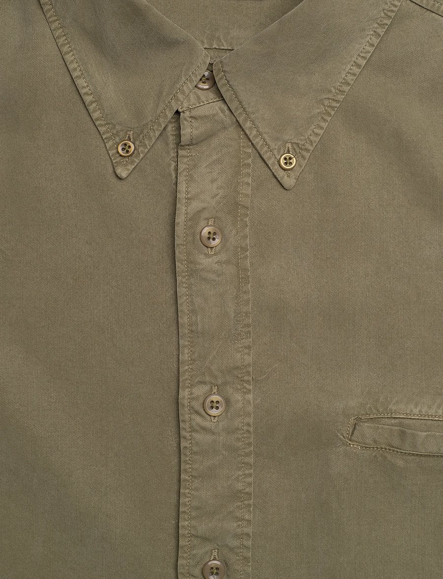 Filippa K - Zack Shirt - basic shirts - laurel green - 5