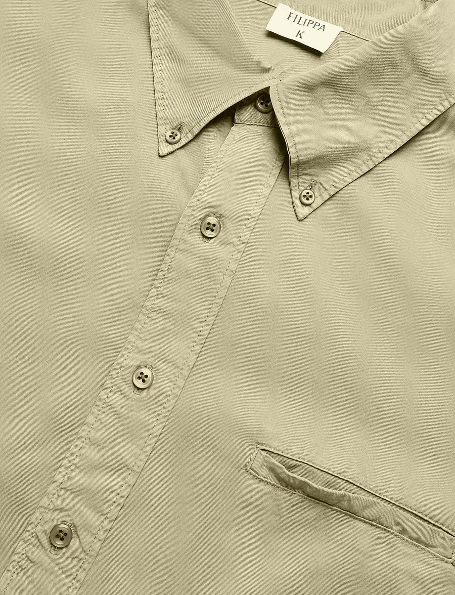 Filippa K - Zack Shirt - basic-hemden - light olive green - 2