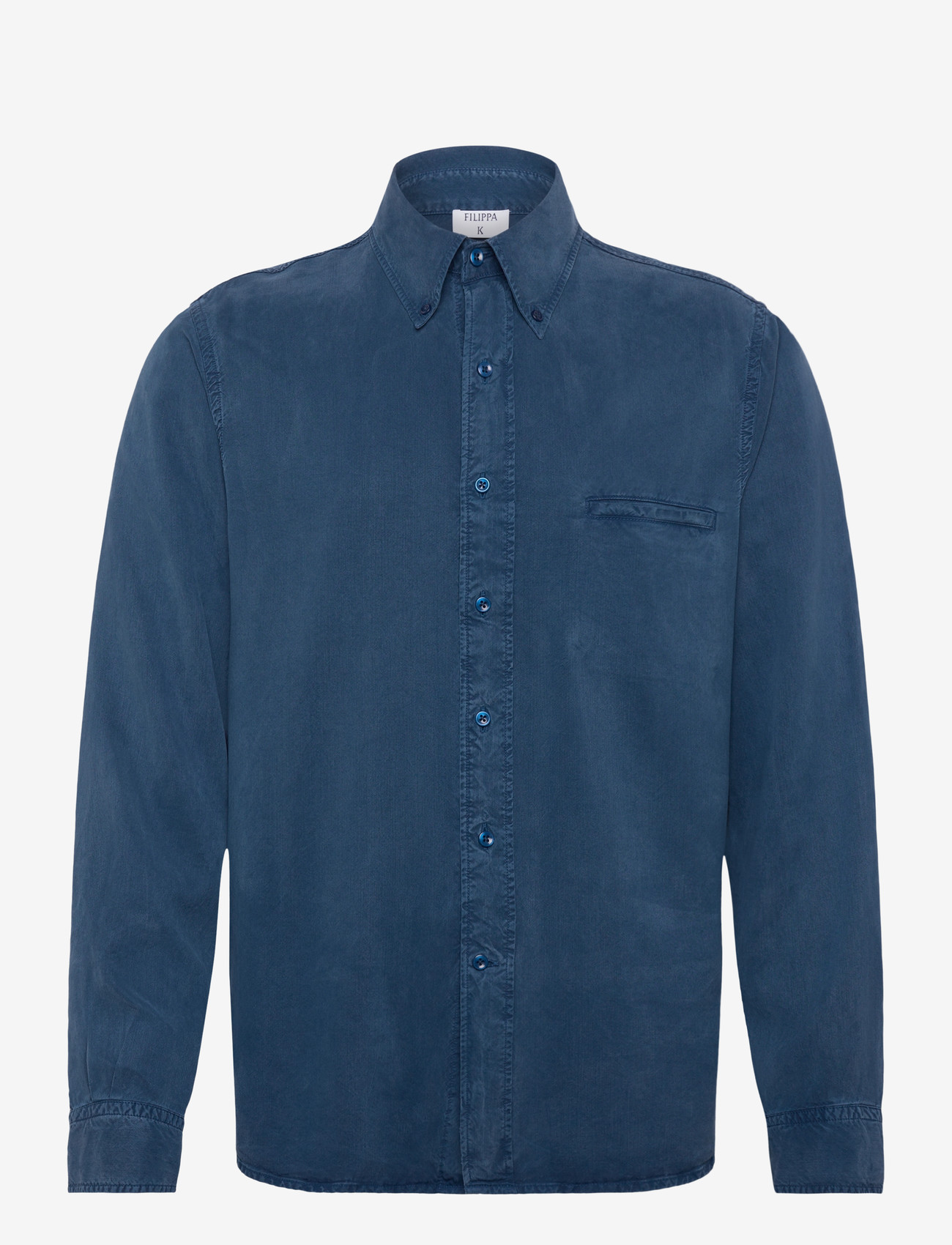 Filippa K - Zack Shirt - basic skjorter - night teal - 1