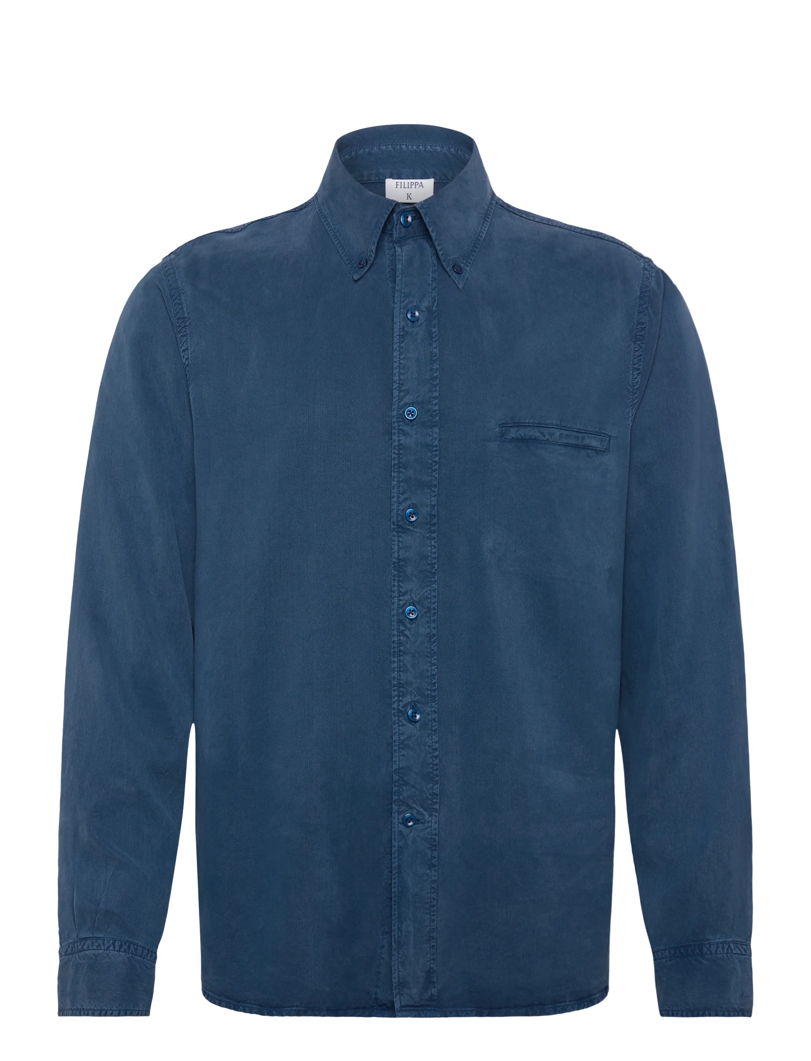 Filippa K Zack Shirt - Casual skjorter - NIGHT TEAL / blue