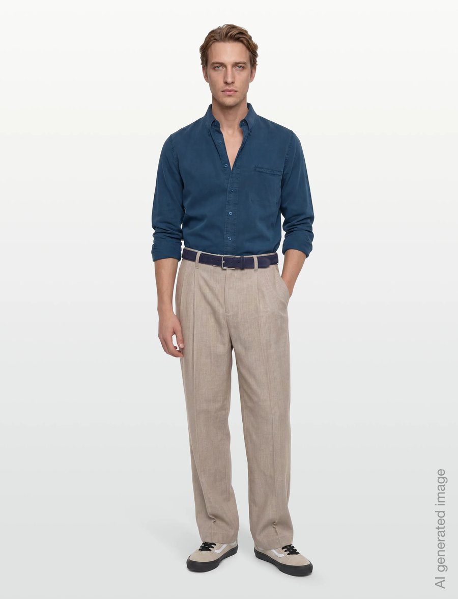 Filippa K - Zack Shirt - basic skjorter - night teal - 0