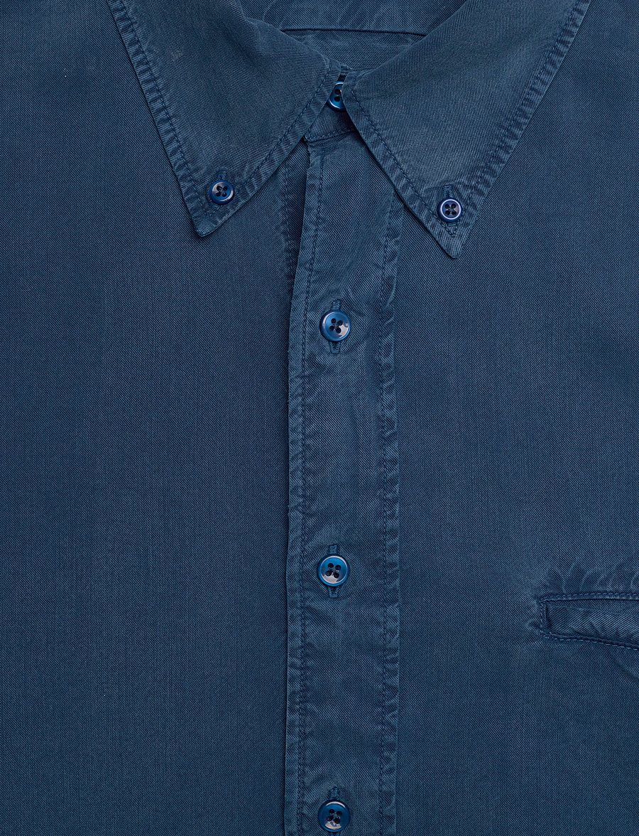 Filippa K - Zack Shirt - basic skjorter - night teal - 5