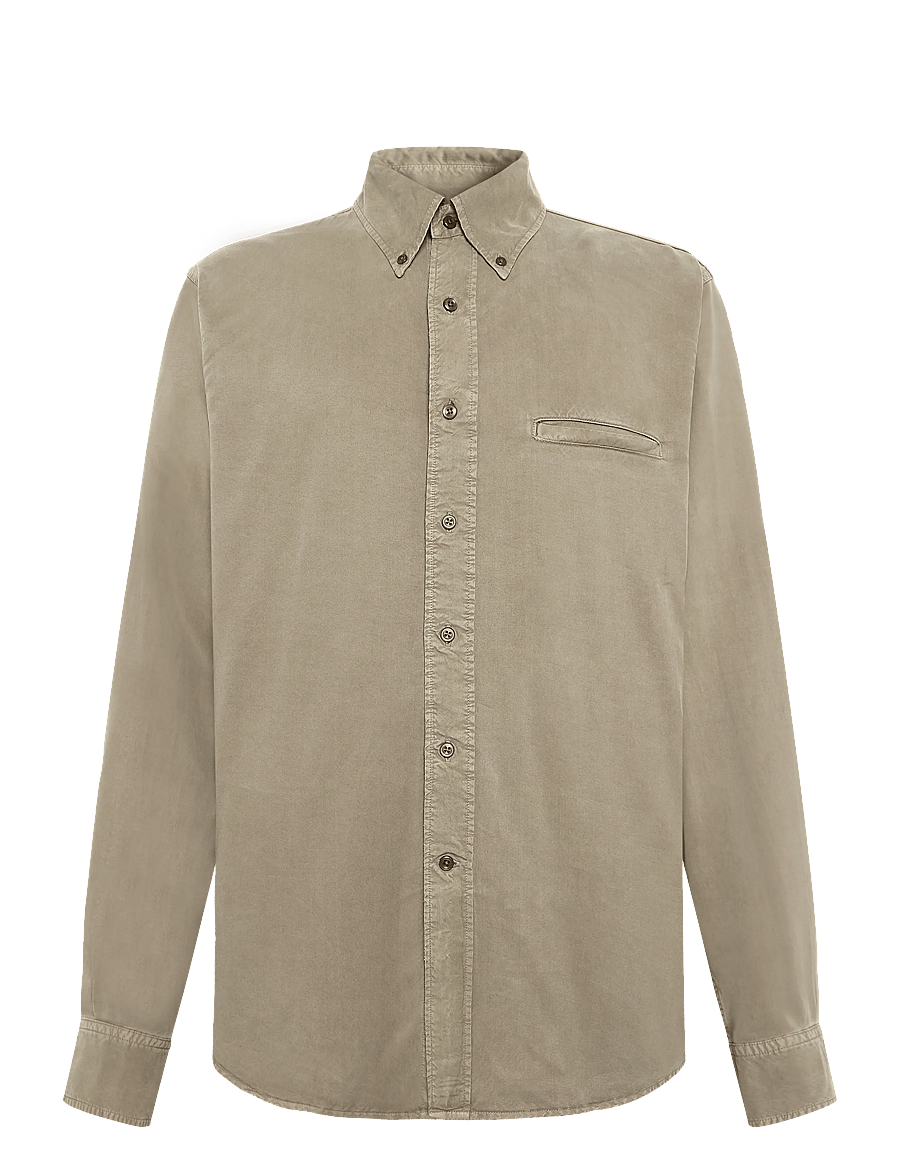 Filippa K - Zack Shirt - tavalised t-särgid - stone taupe - 1