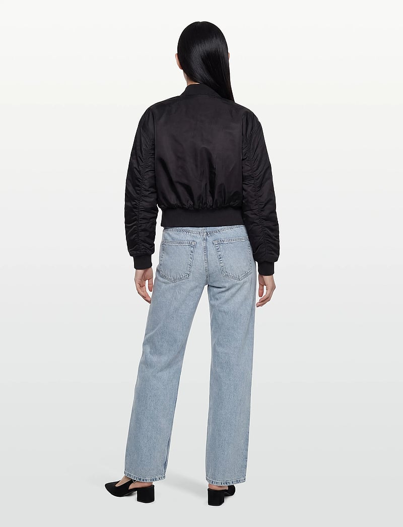 Filippa K - Nylon Zip Jacket - frühlingsjacken - black - 4