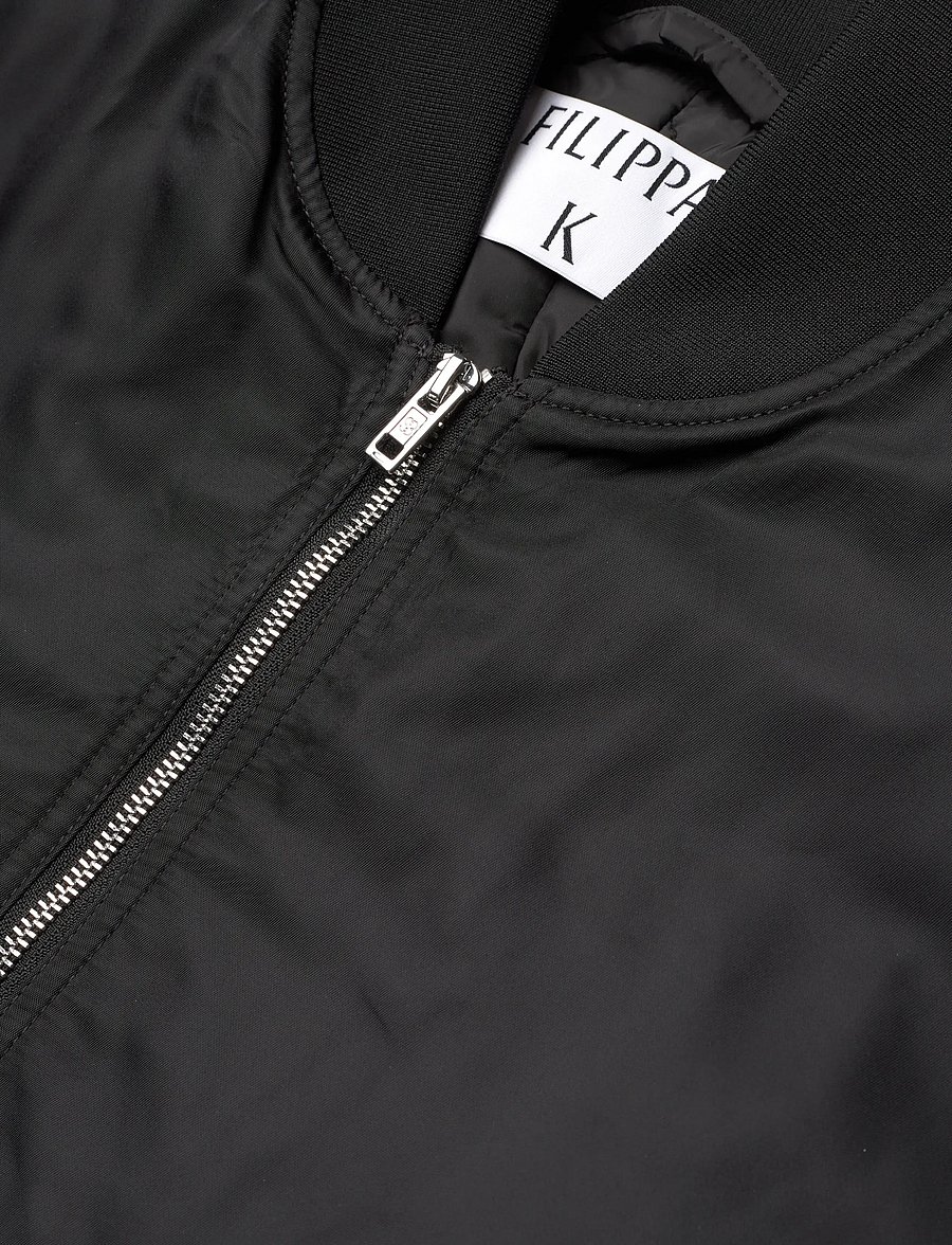 Filippa K - Nylon Zip Jacket - frühlingsjacken - black - 5