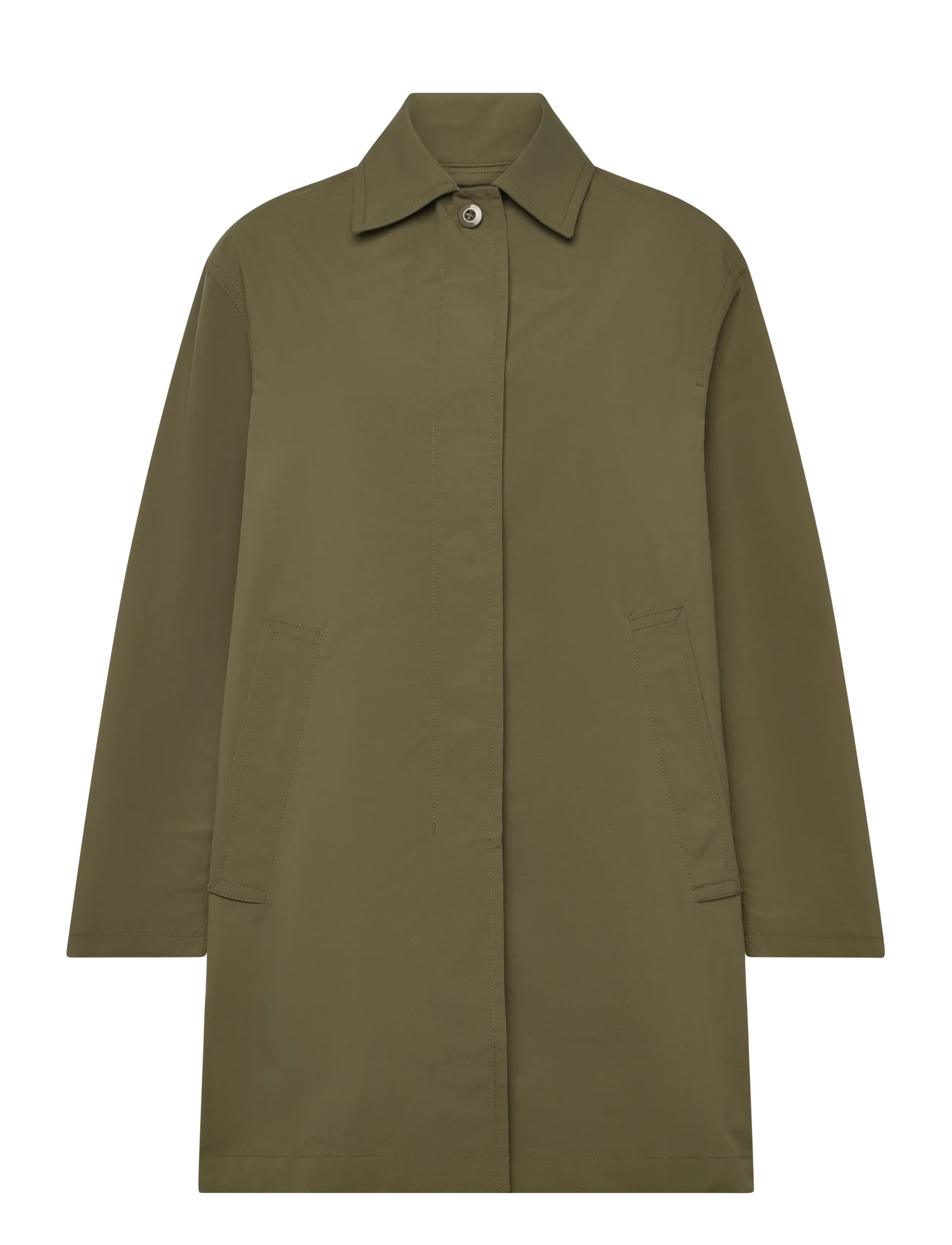FILIPPA K Cassie Car Mantel Khaki - 36 - Damen