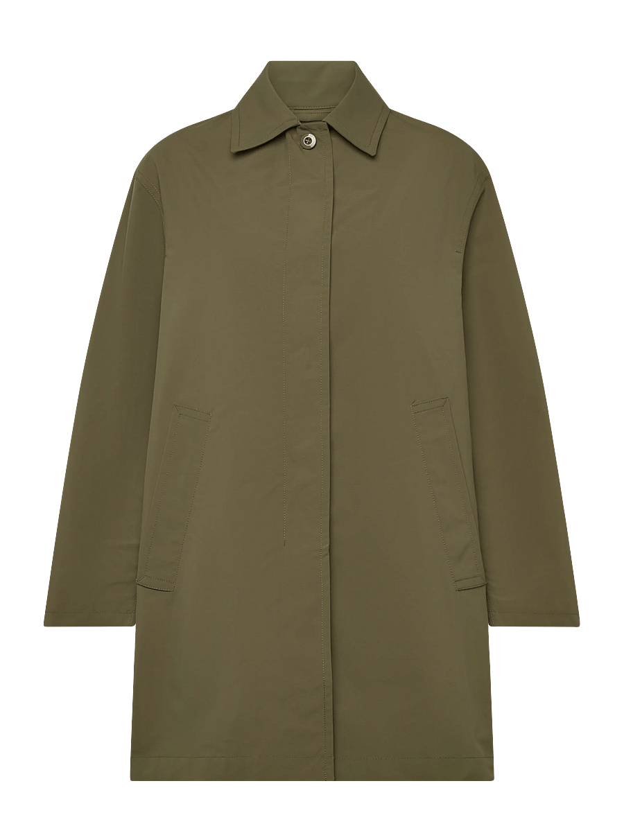 Filippa K - Cassie Car Coat - trench coats - laurel green - 0