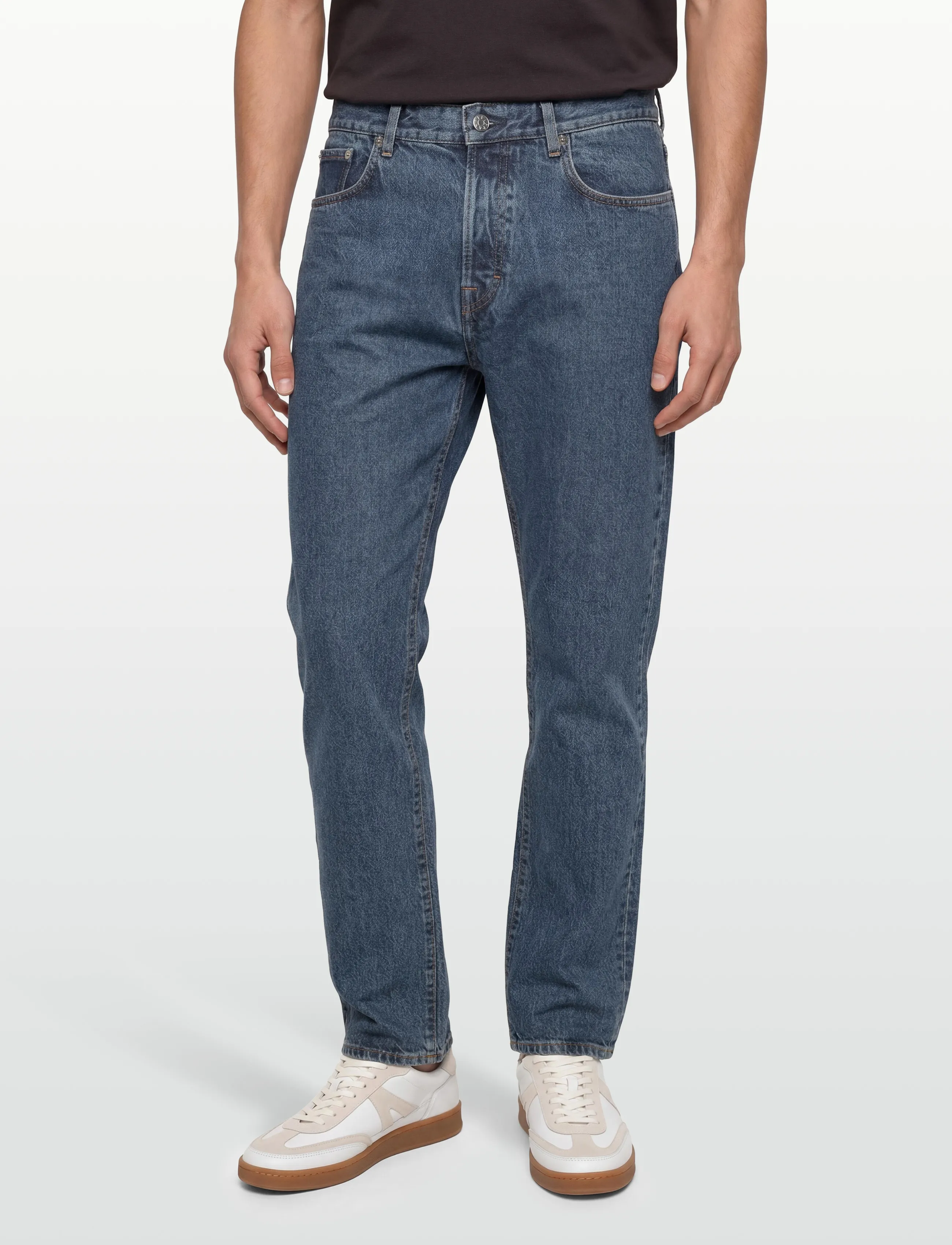 Filippa K - Classic Cut Jeans - regular jeans - washed mid blue - 3