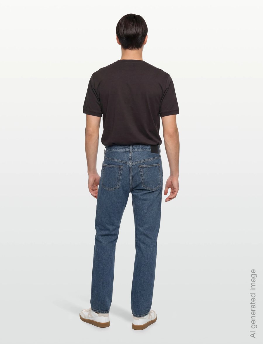 Filippa K - Classic Cut Jeans - regular jeans - washed mid blue - 4