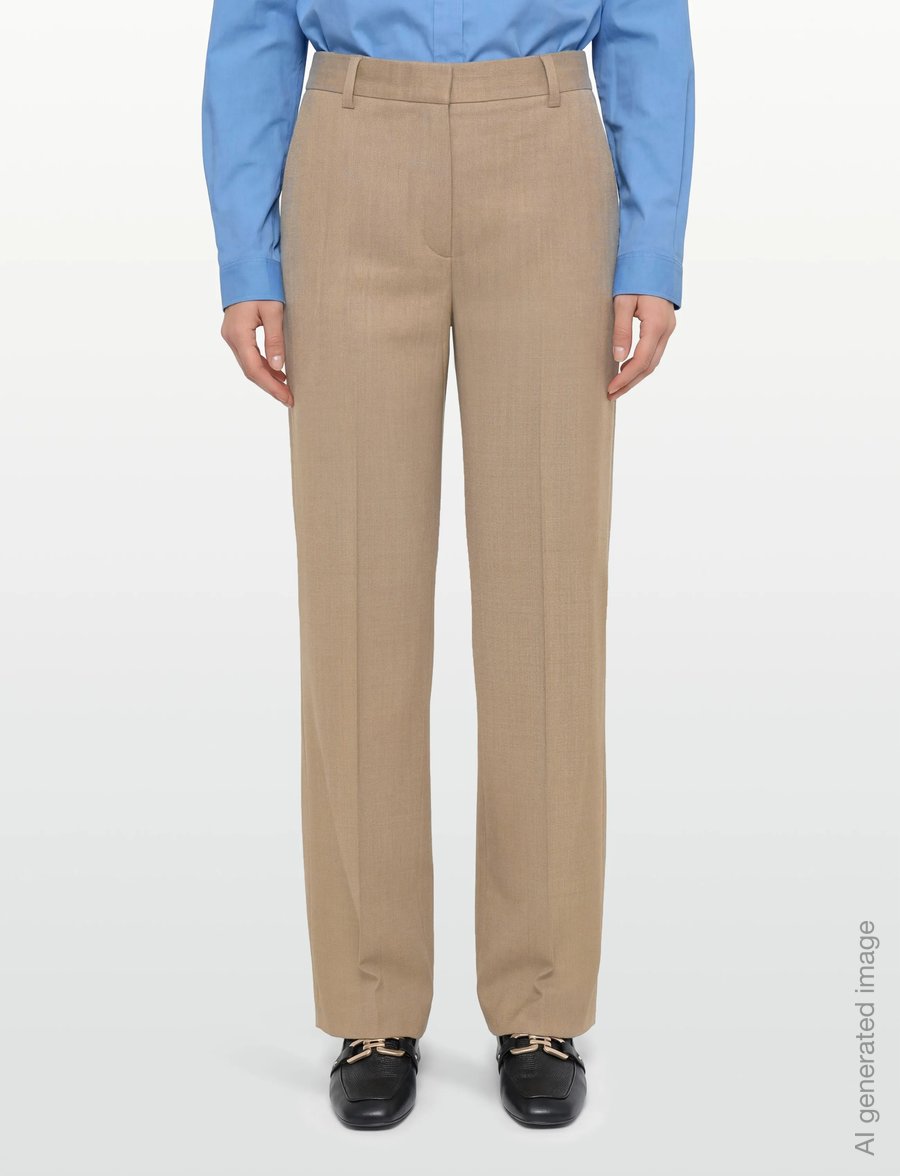 Filippa K - Harlow Trousers - pidulikud püksid - light driftwood melange - 3