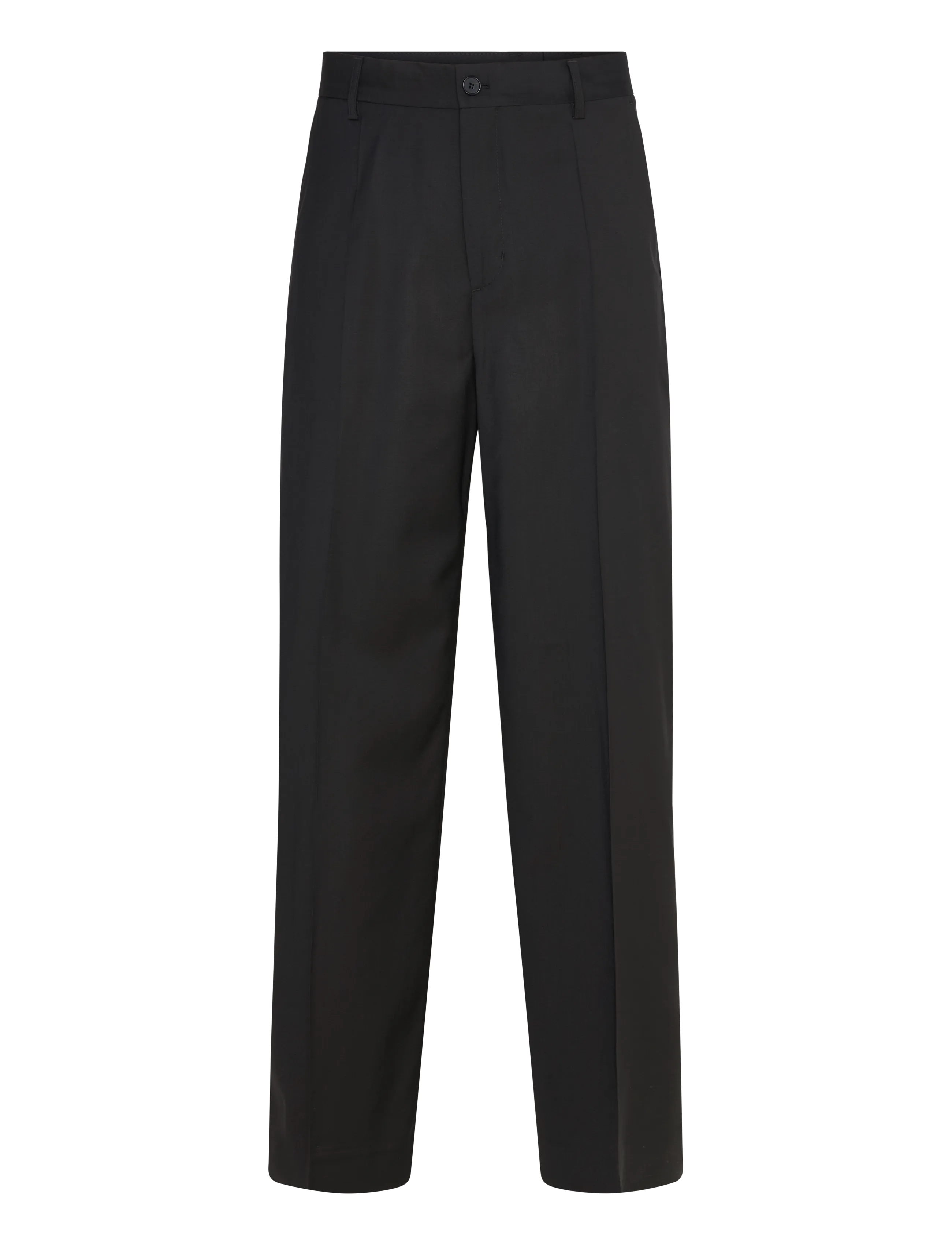 Filippa K Hector Wool Trousers - Formelle Hosen - BLACK / black