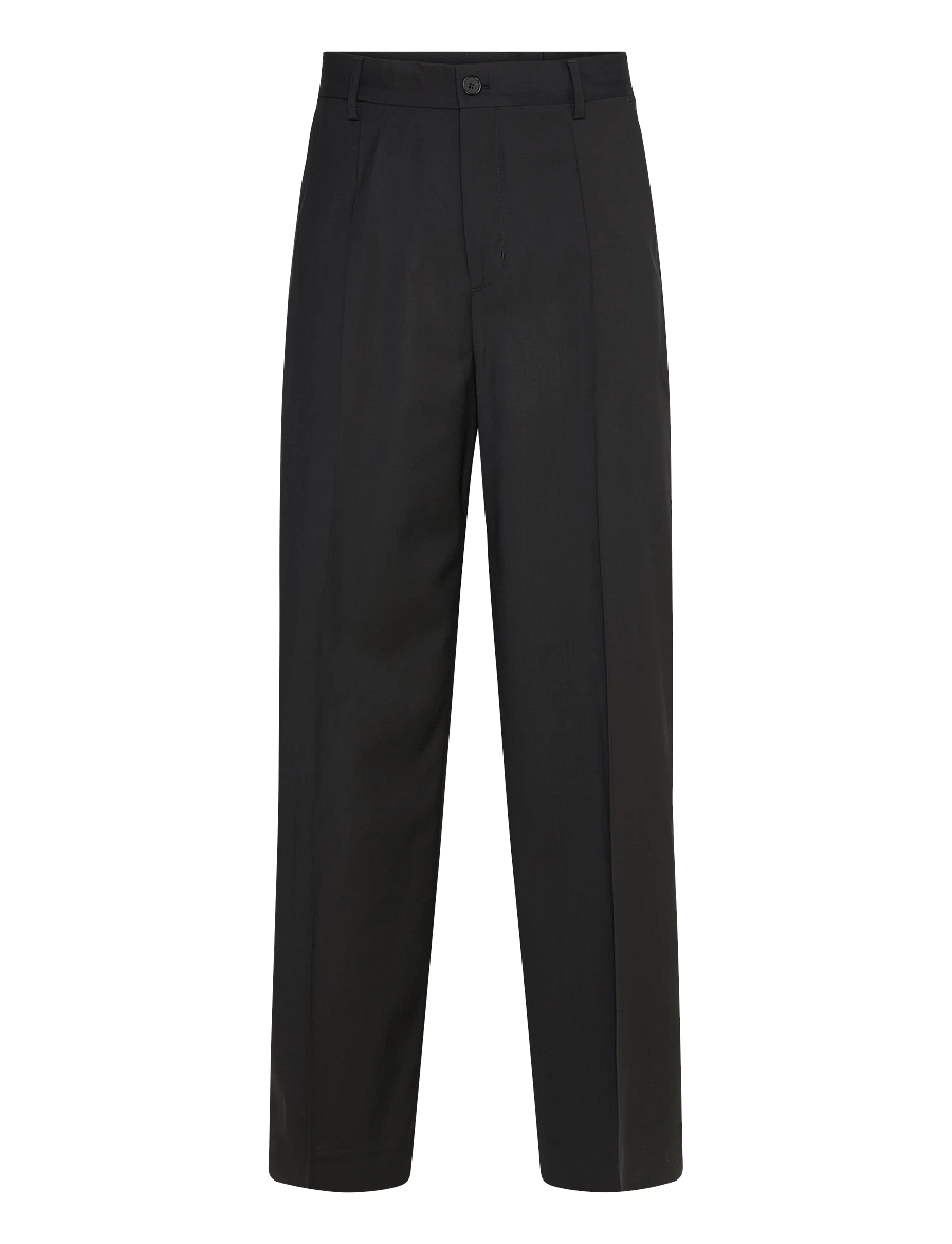 Filippa K - Hector Wool Trousers - formal trousers - black - 1