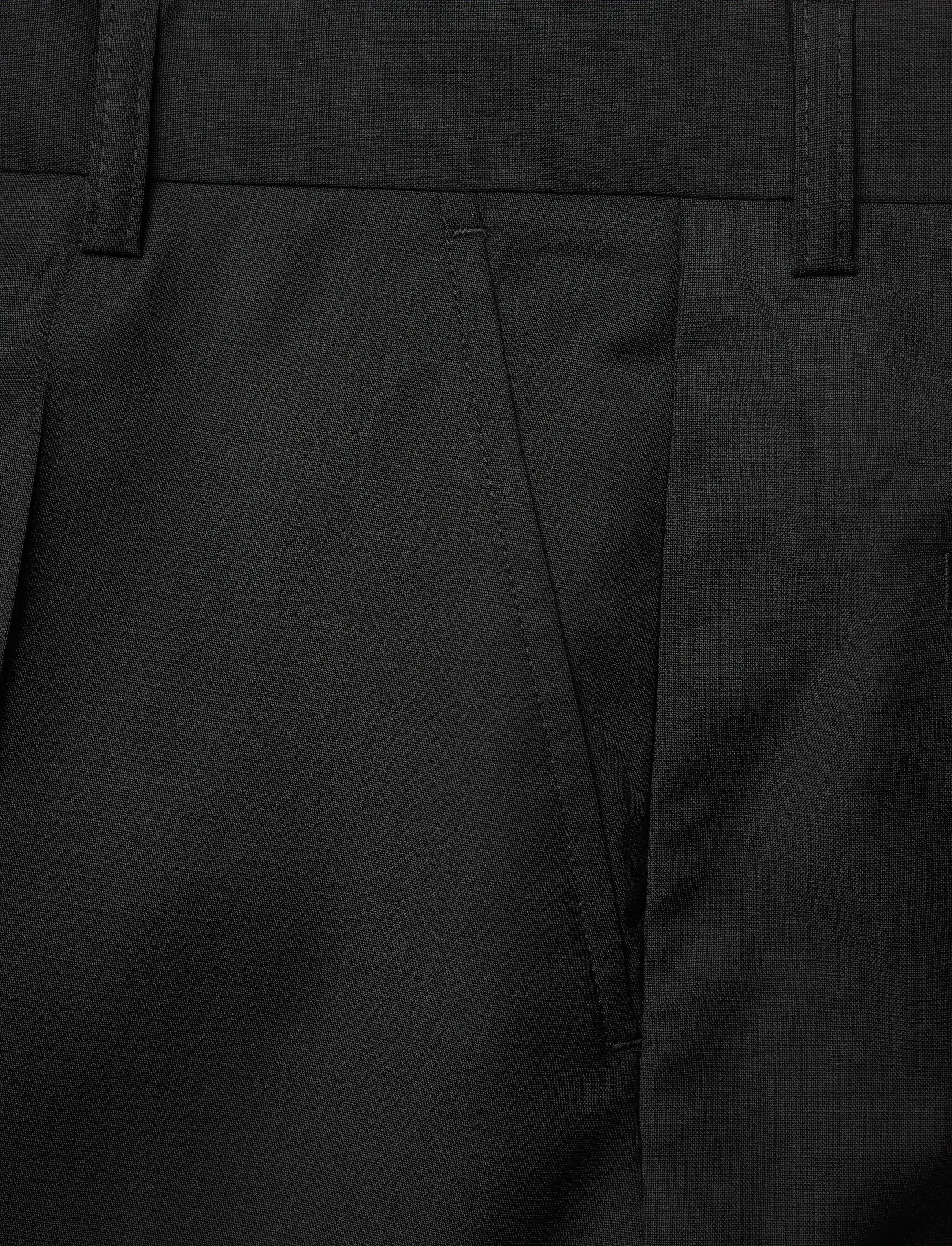 Filippa K - Hector Wool Trousers - Ülikonnapüksid - black - 2