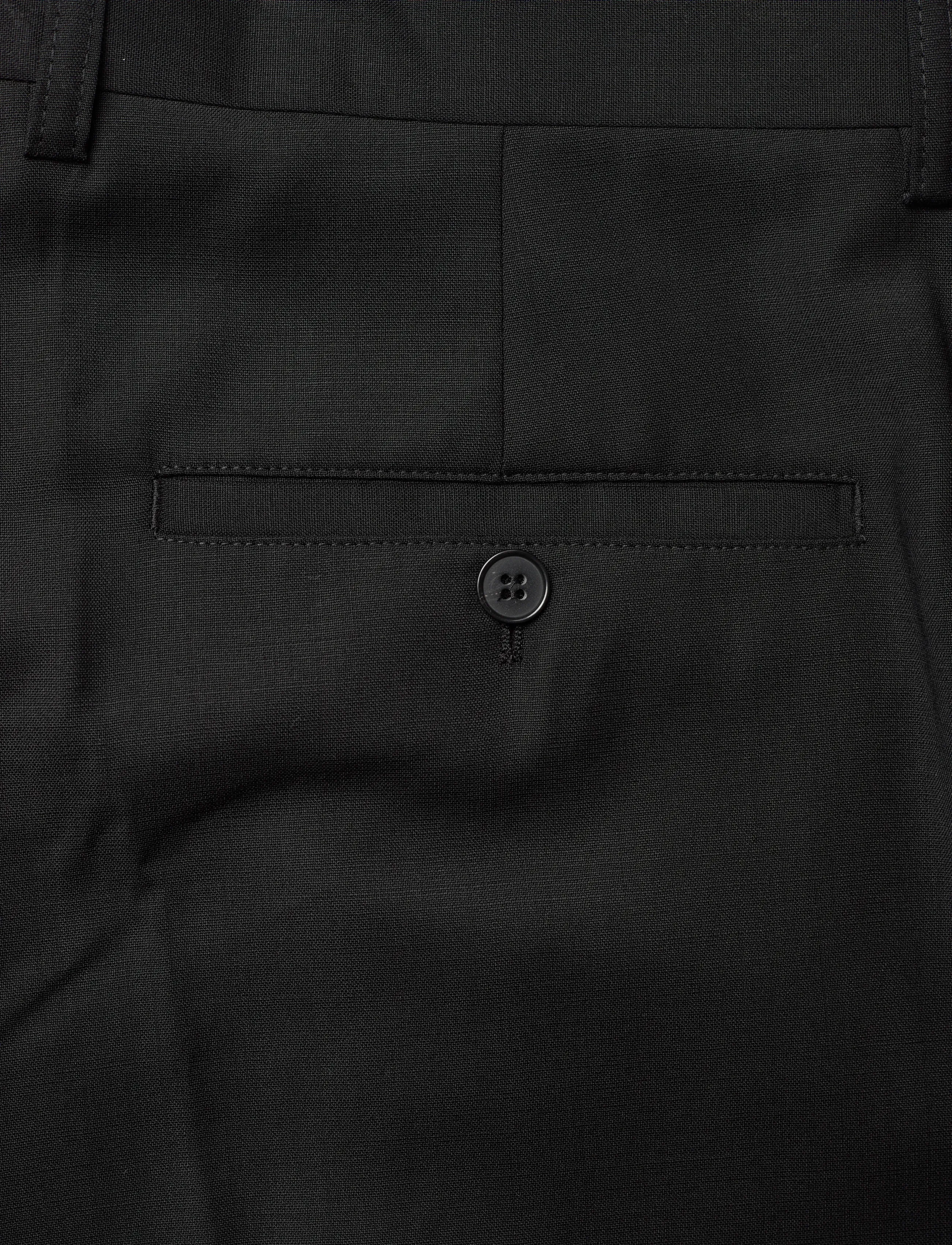 Filippa K - Hector Wool Trousers - Ülikonnapüksid - black - 4
