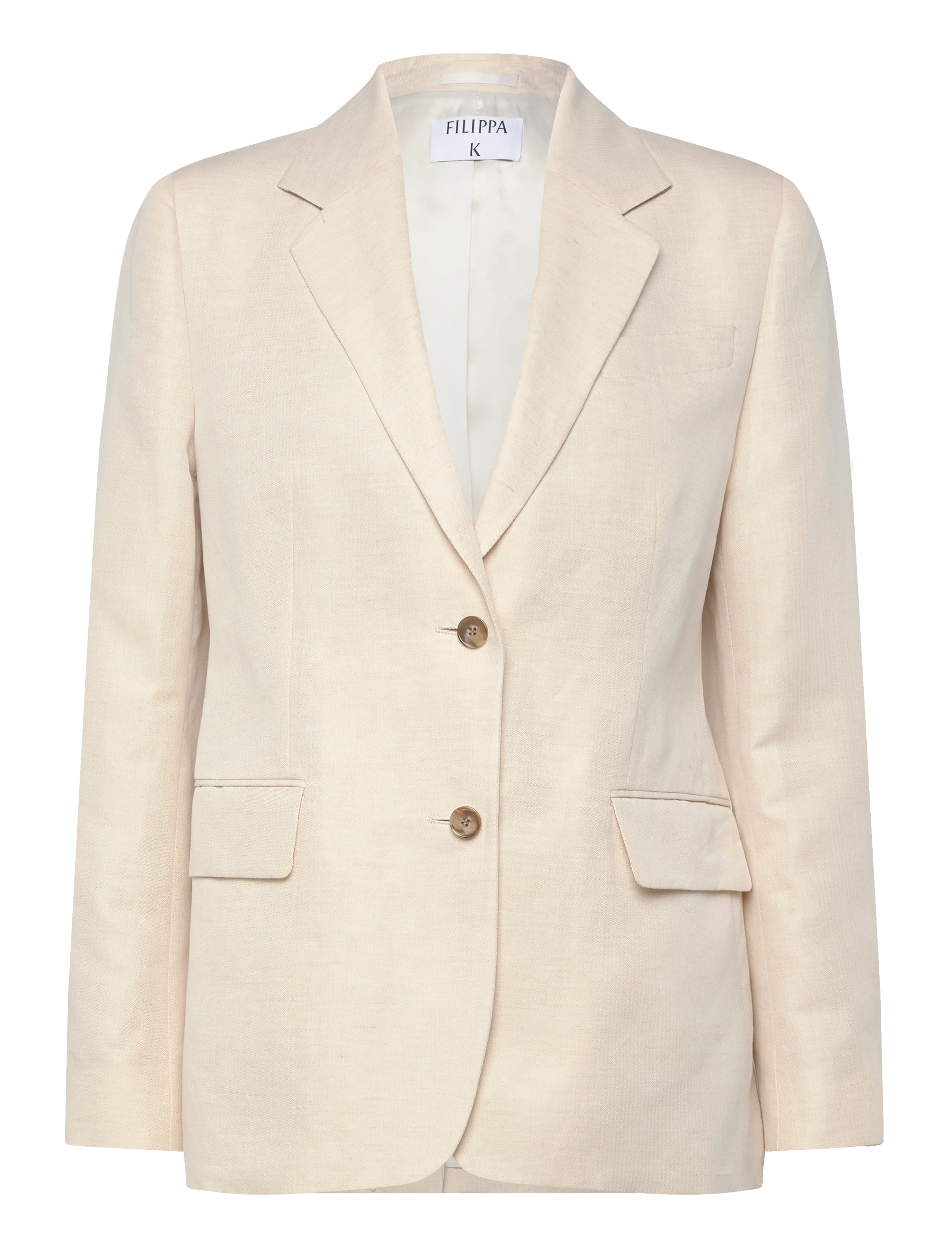 FILIPPA K Delilah Linen Blazer Cream - 36 - Damen