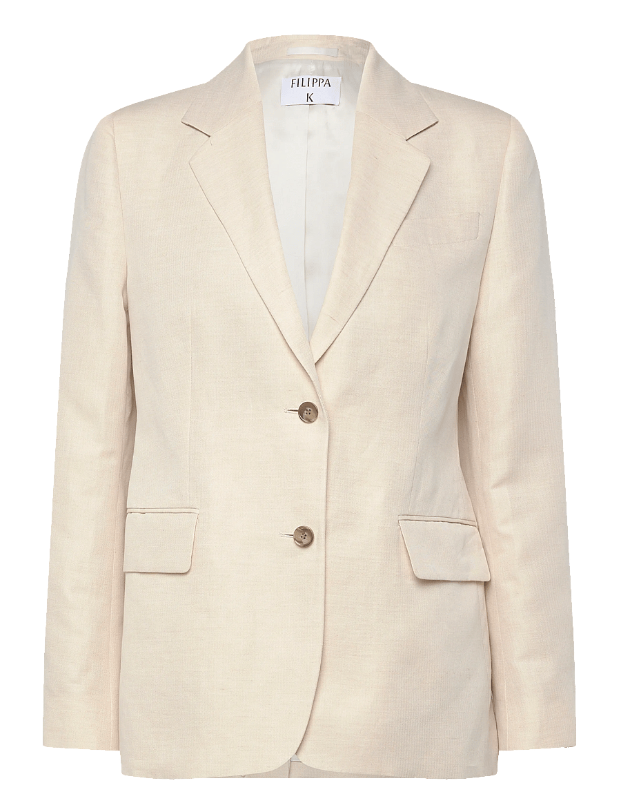 Filippa K - Delilah Linen Blazer - einreihige blazer - cream white - 0