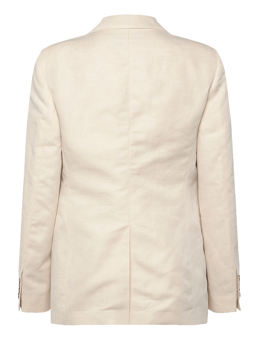 Filippa K - Delilah Linen Blazer - einreihige blazer - cream white - 1
