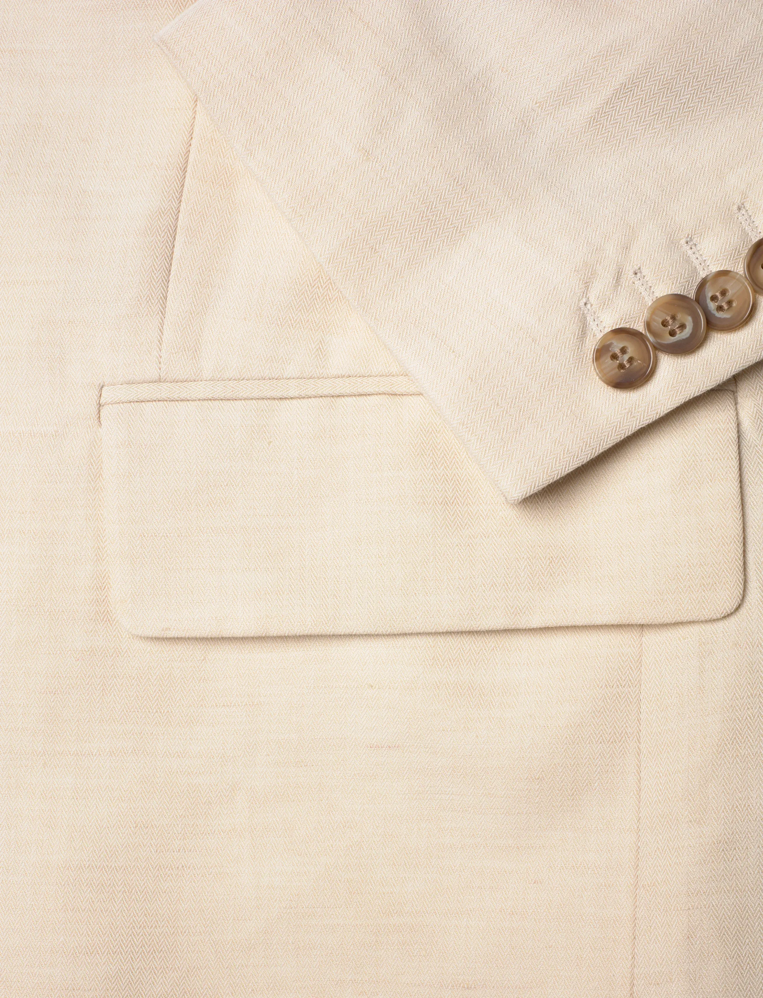 Filippa K - Delilah Linen Blazer - einreihige blazer - cream white - 3