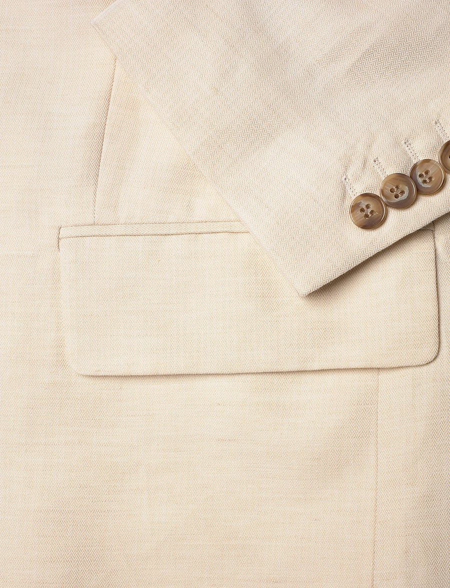 Filippa K - Delilah Linen Blazer - einreihige blazer - cream white - 3