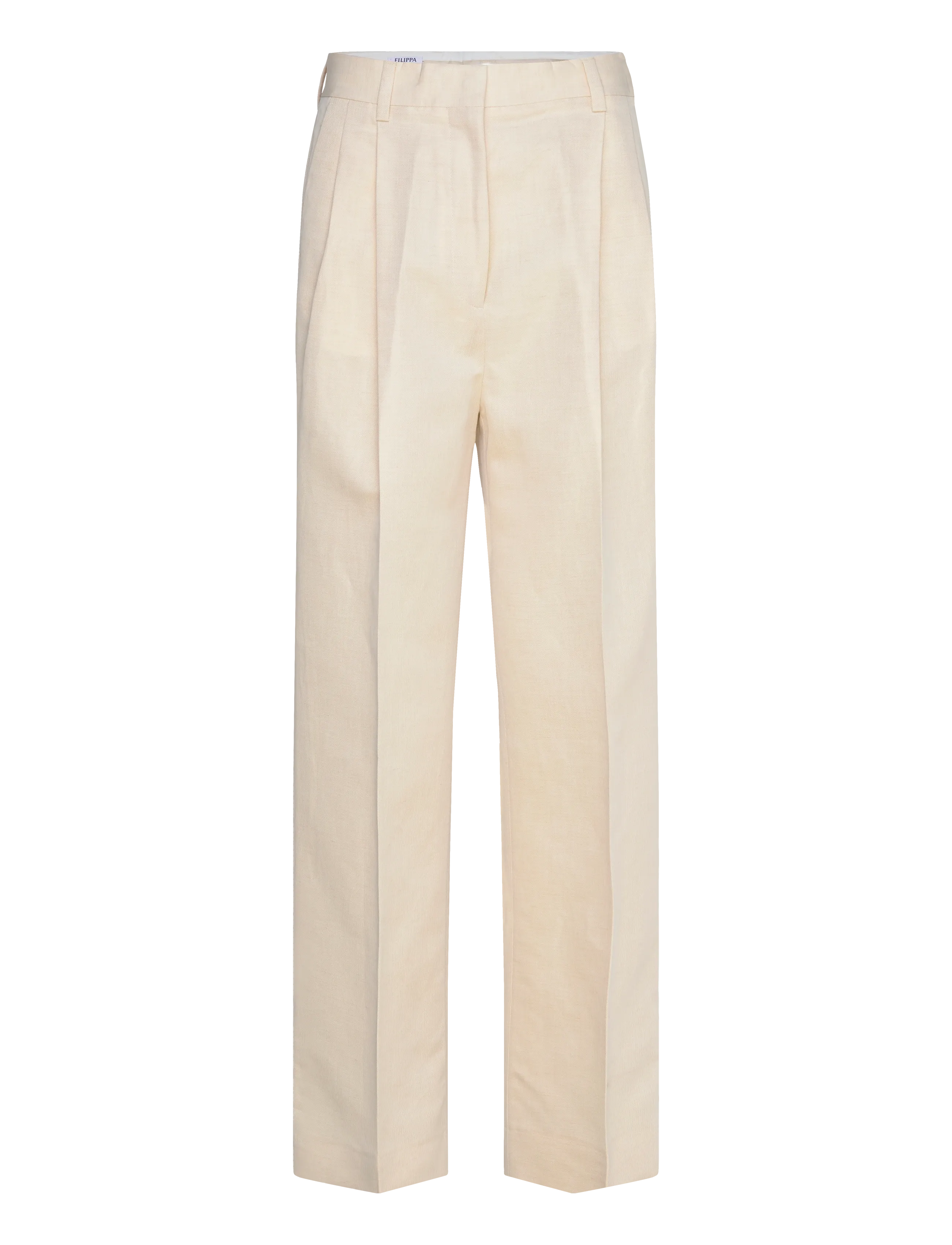 Filippa K Darcey Linen Trousers - Transitional Layering - CREAM WHITE / cream