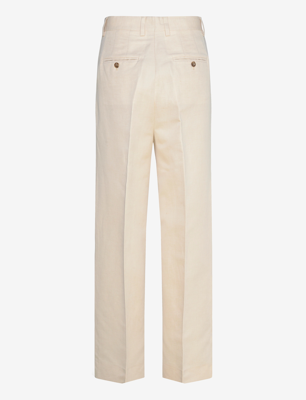 Filippa K - Darcey Linen Trousers - hørbukser - cream white - 1