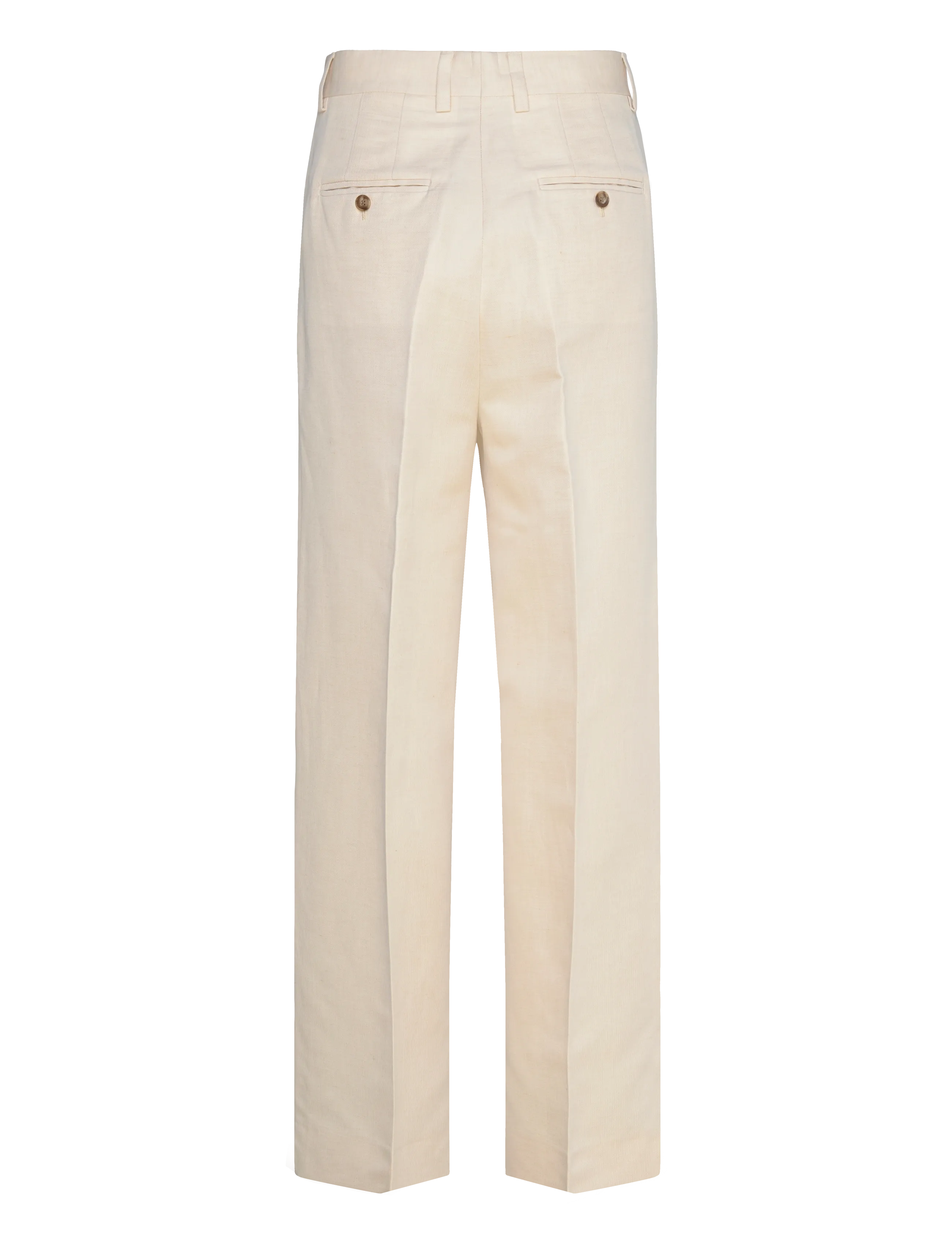 Filippa K - Darcey Linen Trousers - hørbukser - cream white - 2