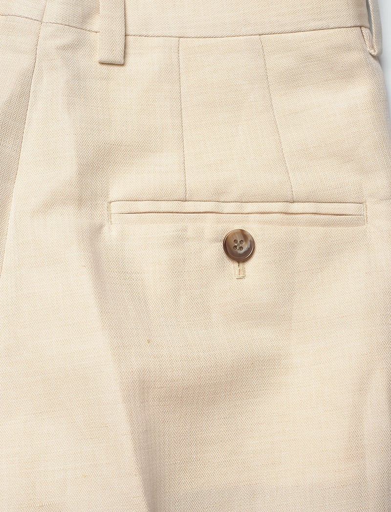 Filippa K - Darcey Linen Trousers - hørbukser - cream white - 4