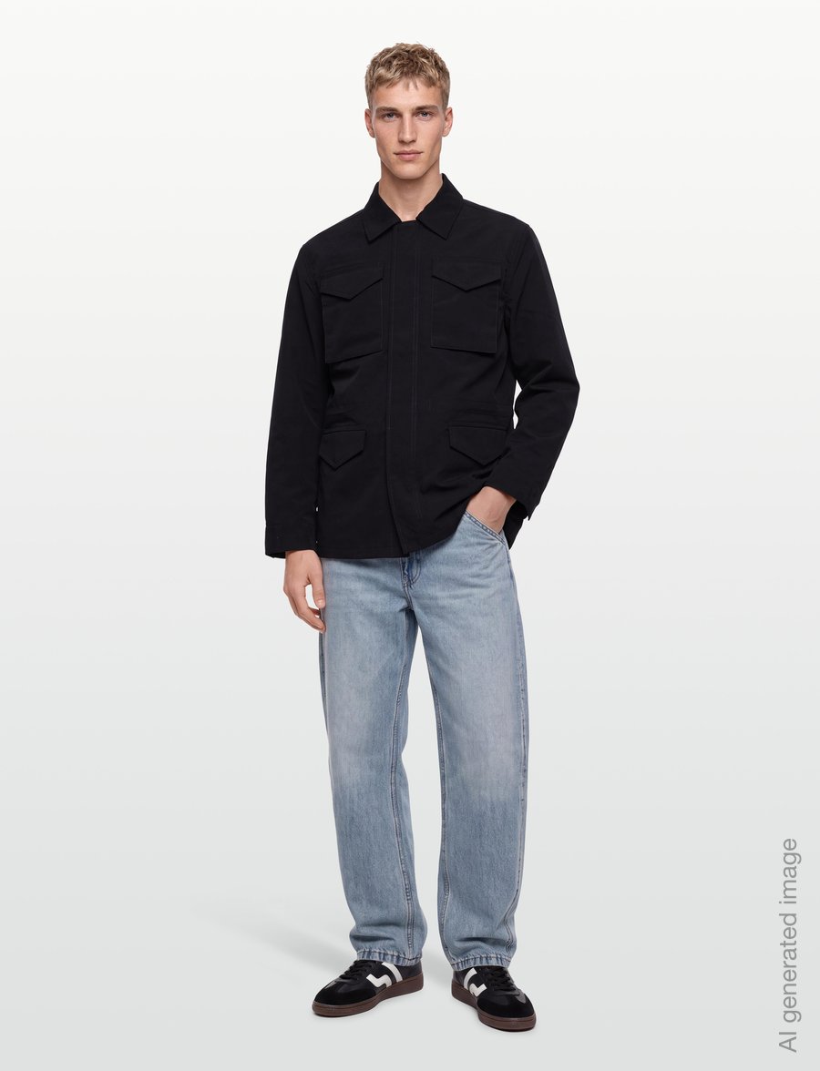 Filippa K - Field Jacket - herbstjacken - black - 0