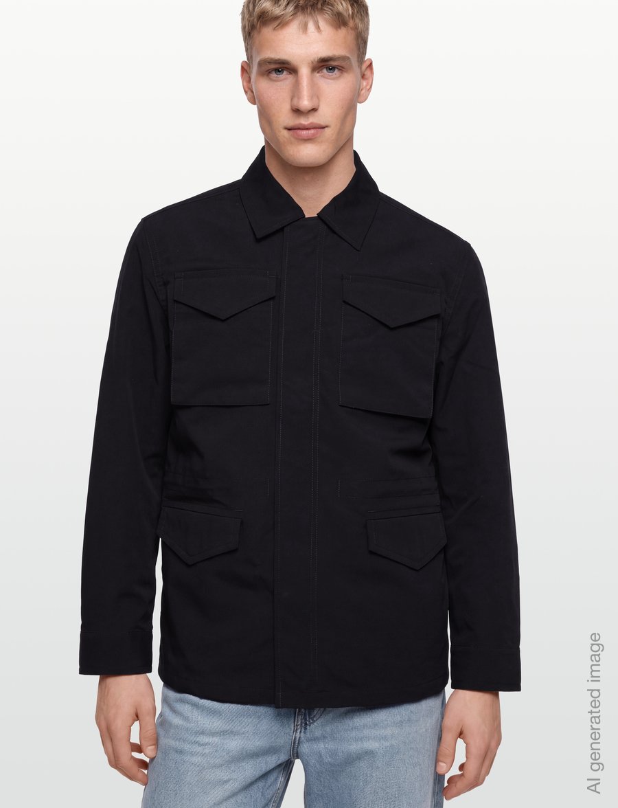 Filippa K - Field Jacket - herbstjacken - black - 3
