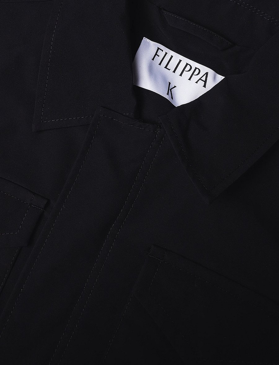 Filippa K - Field Jacket - höstjackor - black - 2